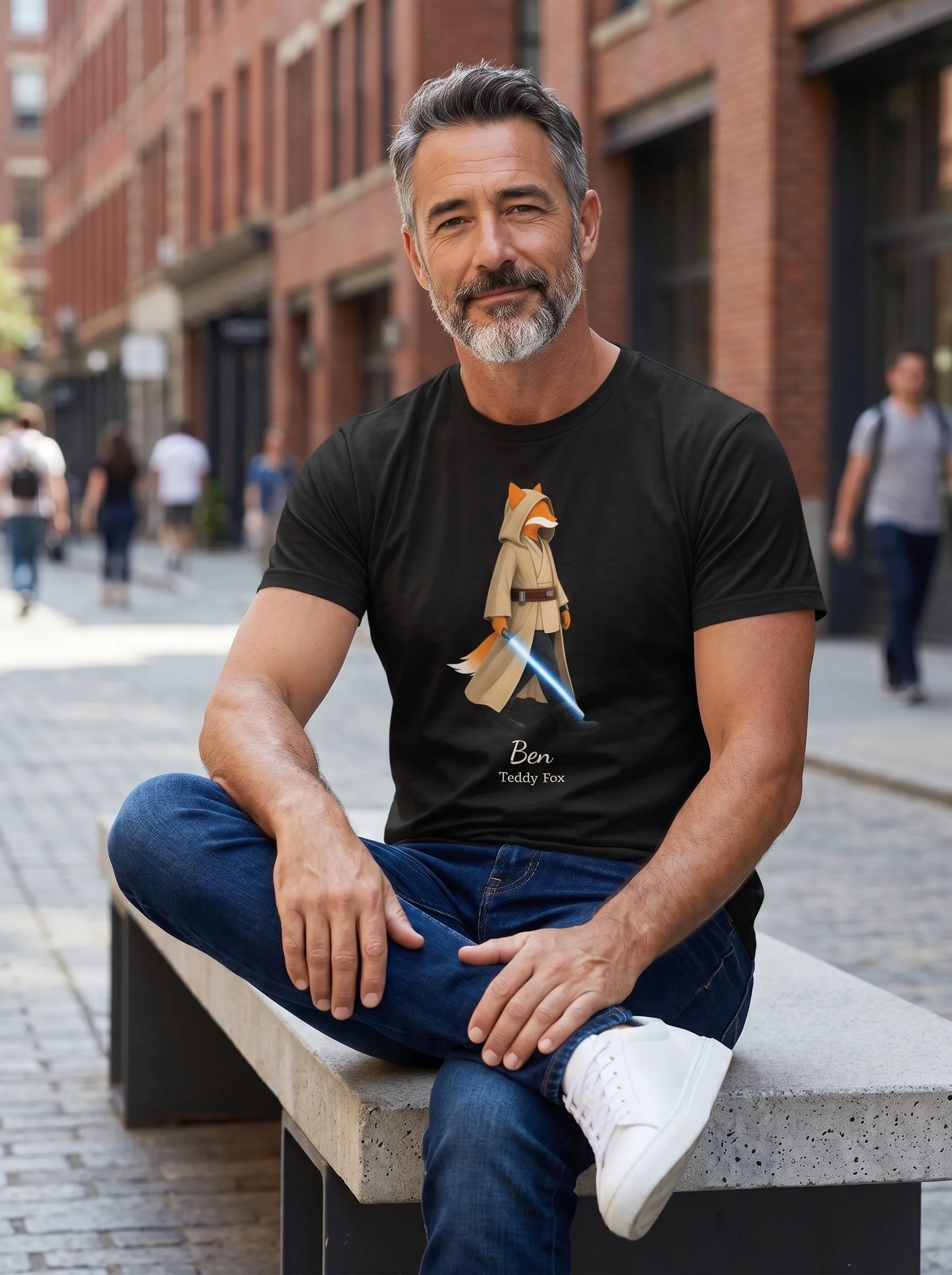 Tee-shirt + Renard + Teddy Fox + Ben5