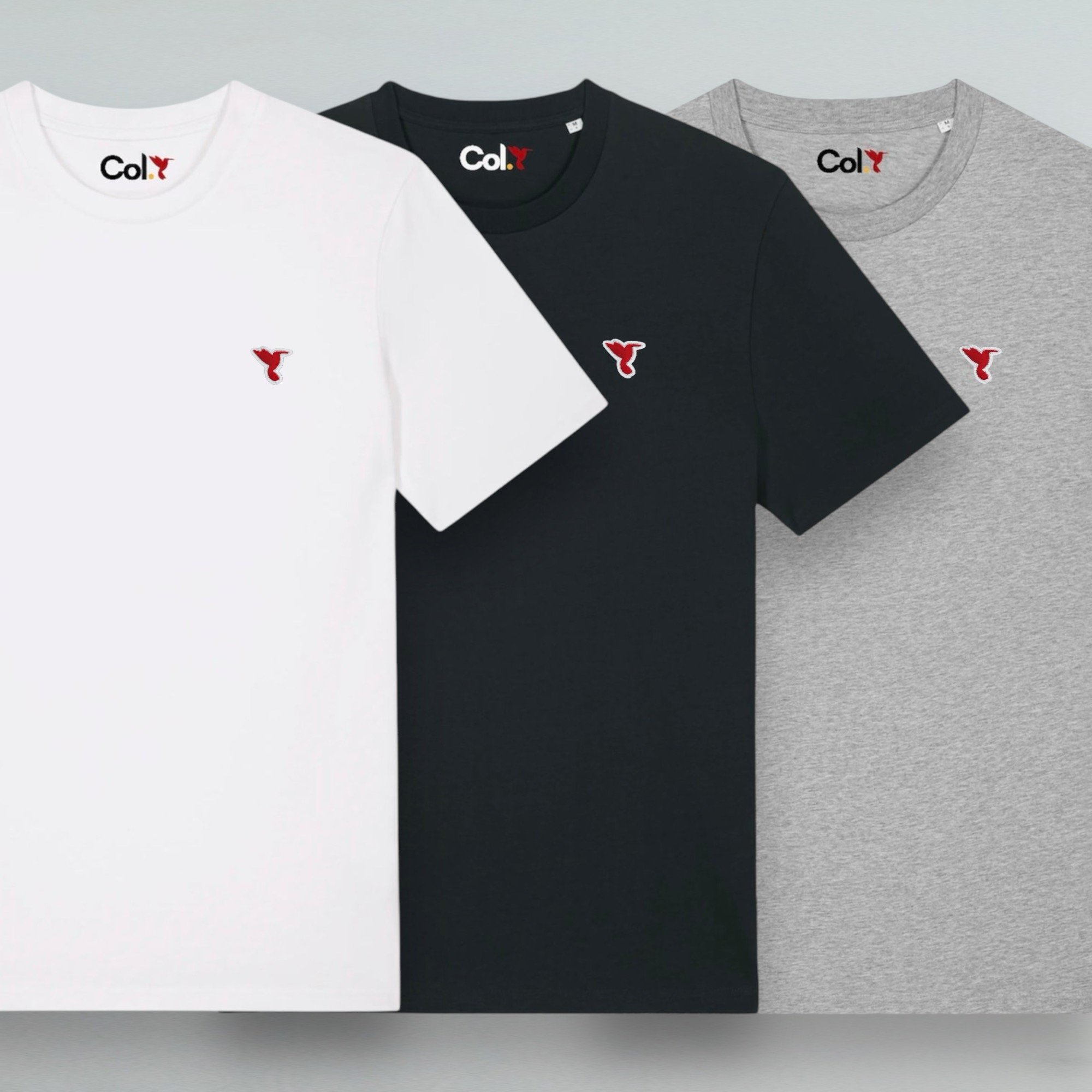 Lot de 3 tee-shirts Intemporel - Col.