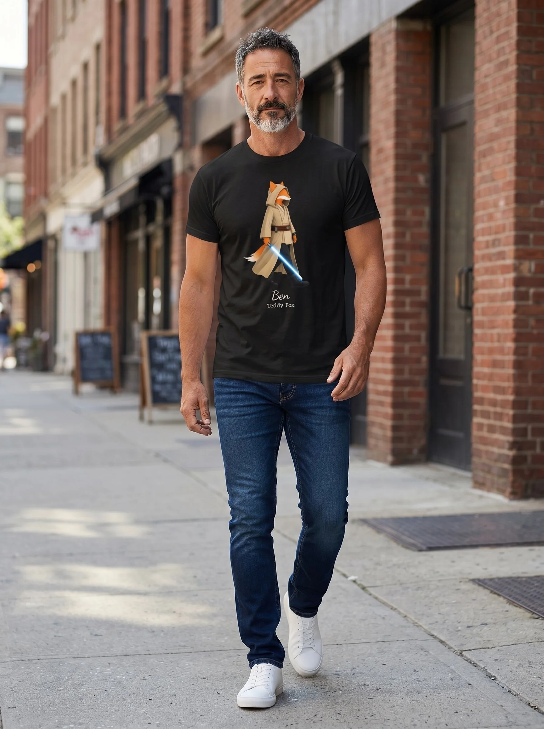 Tee-shirt + Renard + Teddy Fox + Ben6