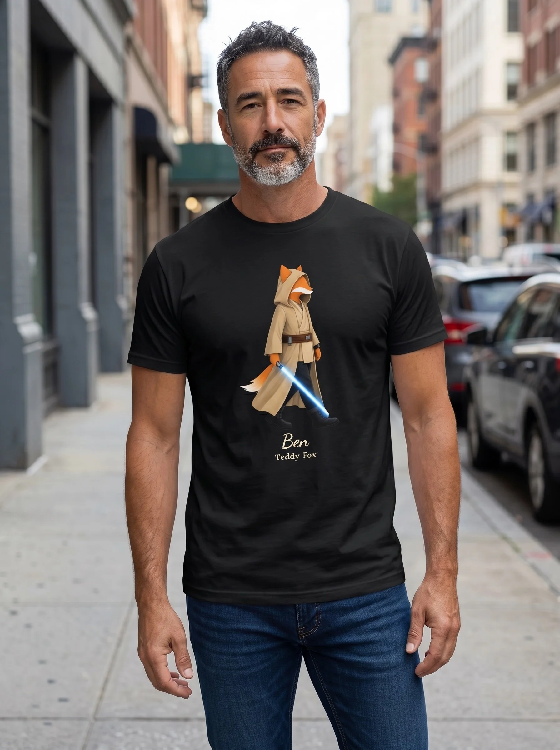 Tee-shirt + Renard + Teddy Fox + Ben7