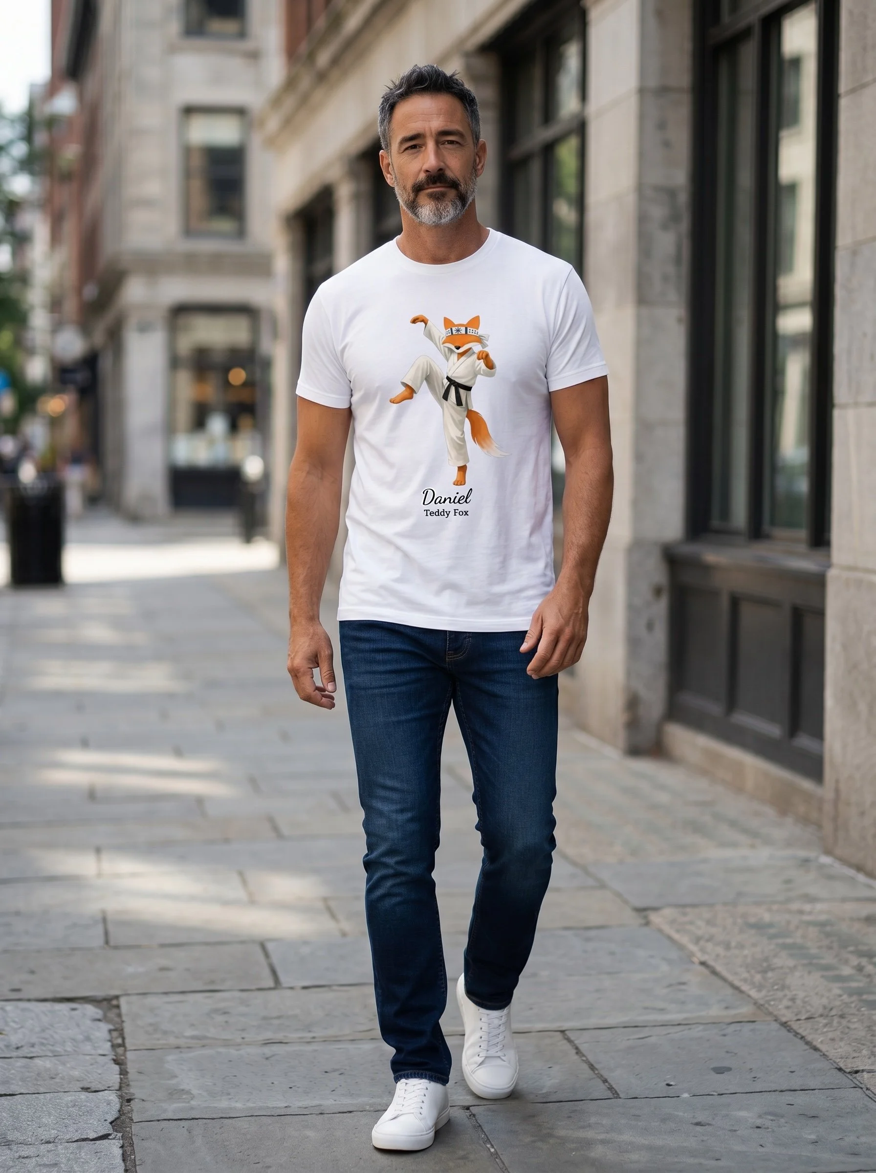 Tee-shirt + Renard + Teddy Fox + Daniel 4