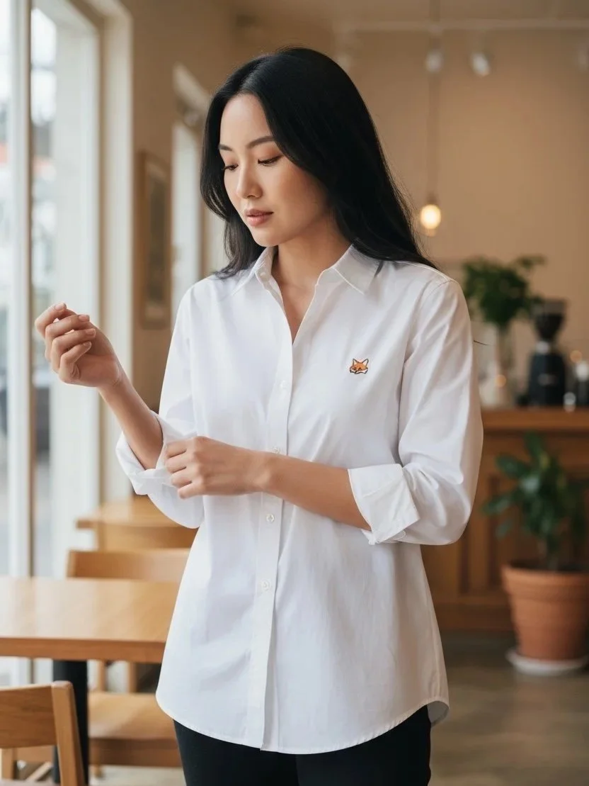 Chemise blanche Timeless Femme