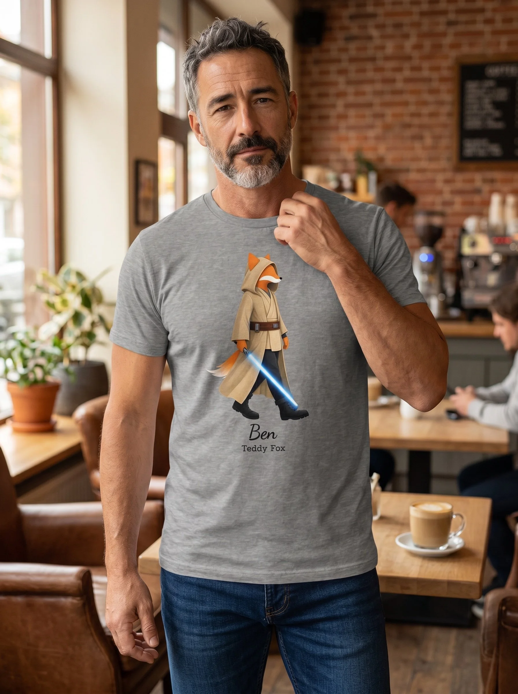 Tee-shirt + Renard + Teddy Fox + Ben4