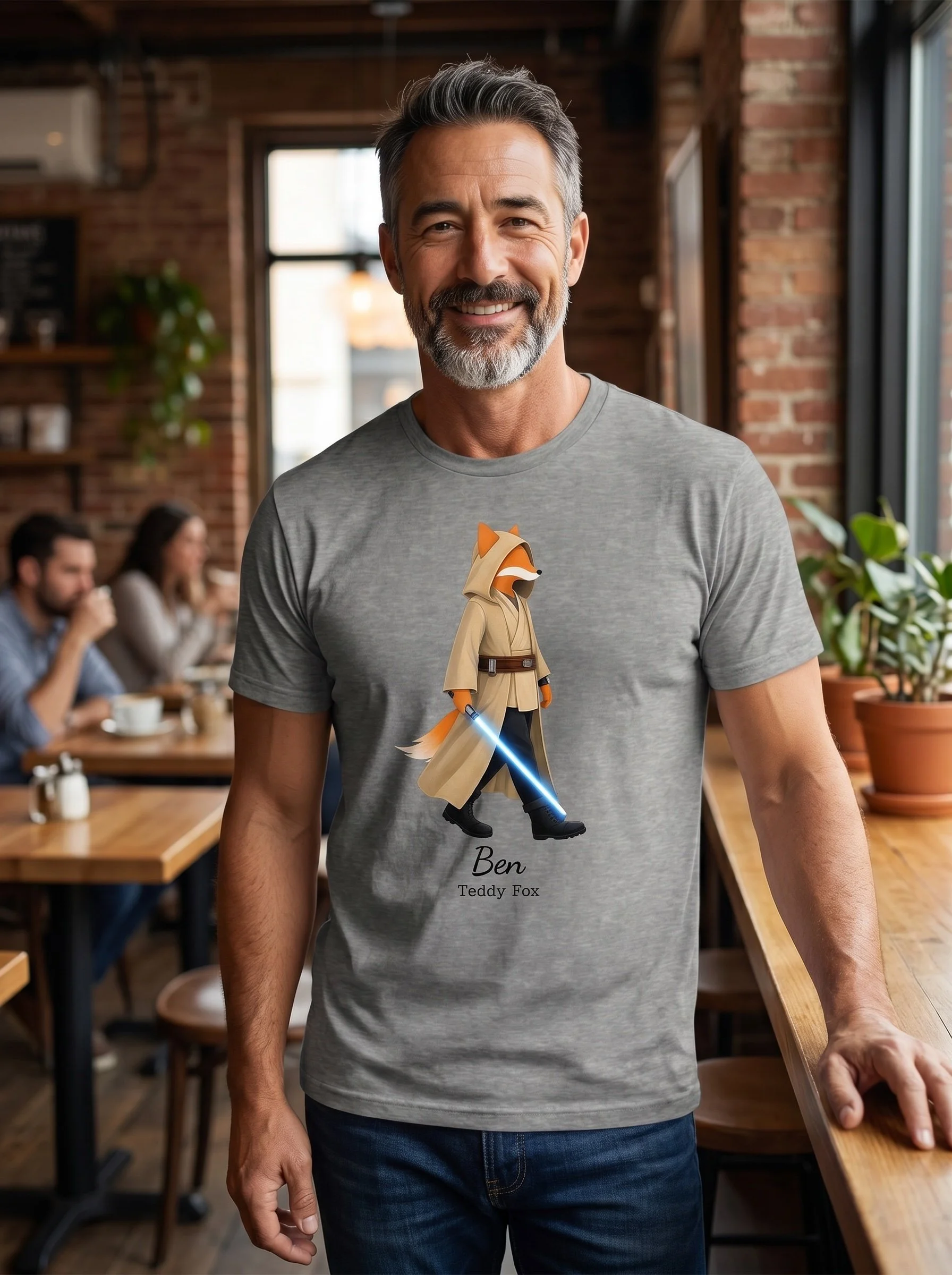 Tee-shirt + Renard + Teddy Fox + Ben3