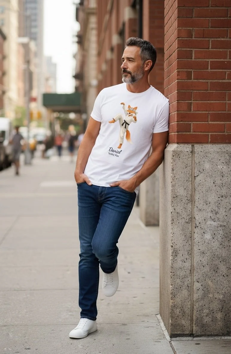 Tee-shirt + Renard + Teddy Fox + Daniel 3