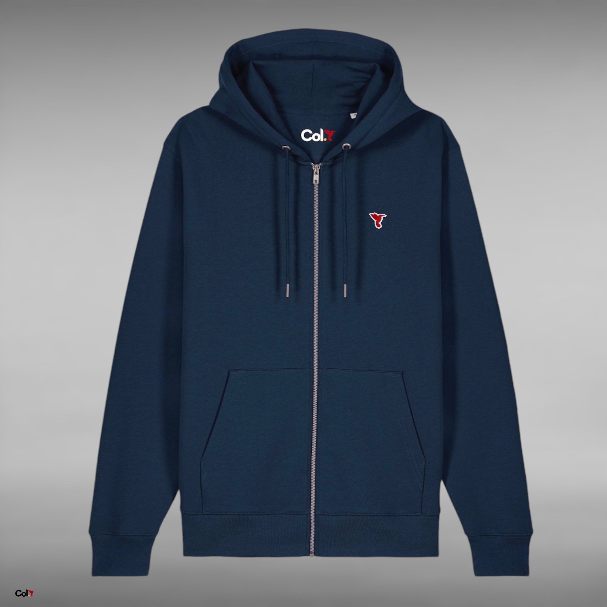 Sweat zippé Intemporel - Col.