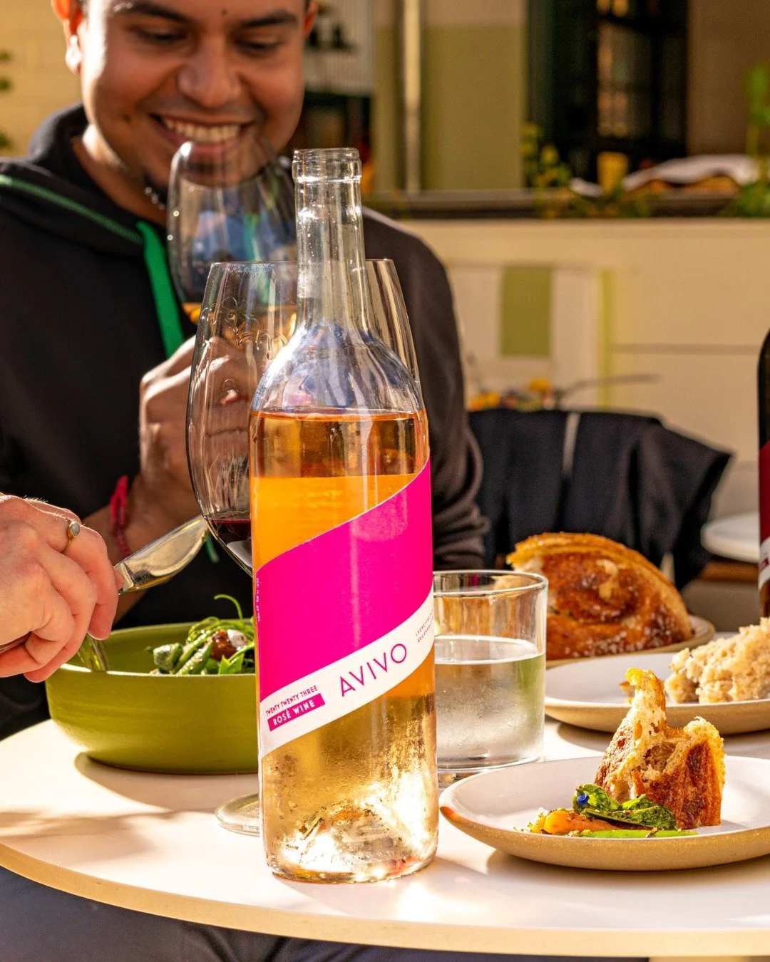Enjoy time with family and friends this #Thanksgiving with our crisp AVIVO Ros&eacute;; it pairs beautifully with rich staples like stuffing, light salads, and of course, roasted turkey.

Shop now at the link in our bio.
