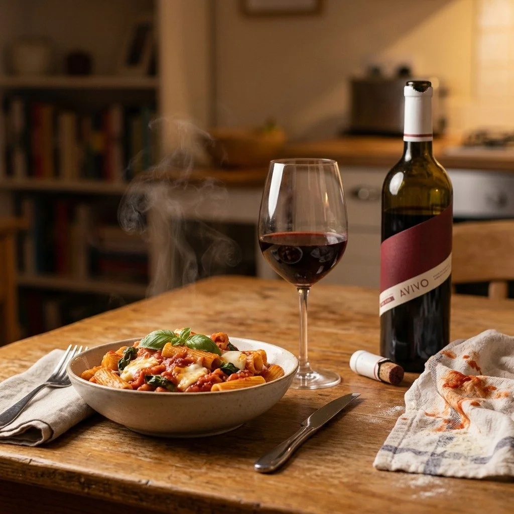 Looking for mid-week dinner inspiration? Enter AVIVO Red.  Pairs perfectly with easy weeknight pasta - light enough to not weigh you down, bold enough to stand up to a robust red sauce. Find us in a store near you.

#avivowines  #dinnerinspo