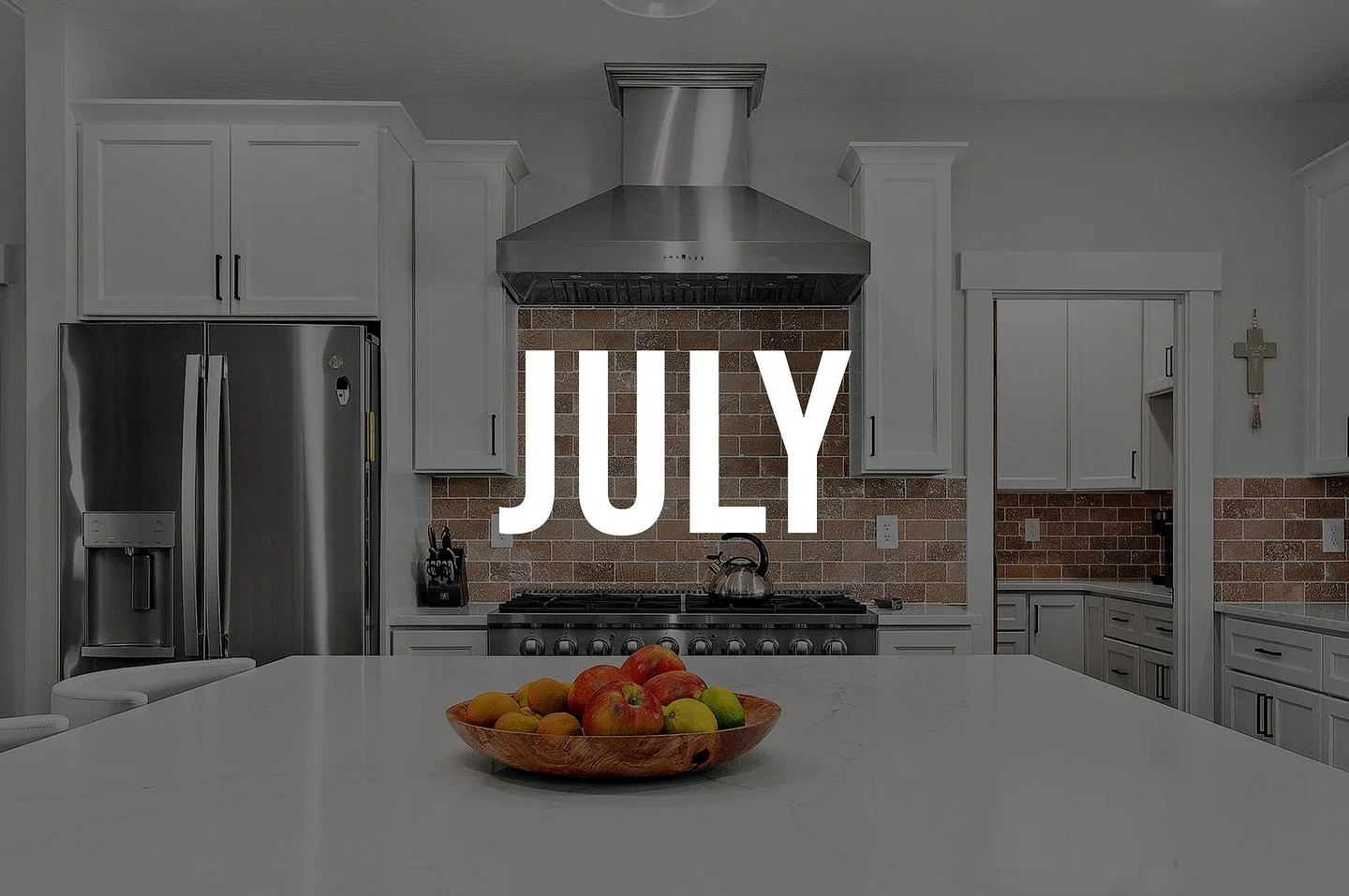 Is it true there are five times more homes for sale than buyers in Spokane right now? 🧐
July was a hot month — in every sense!
For some reason, I was getting a lot of apartment bookings this month (thanks to whoever recommended me!), and ende