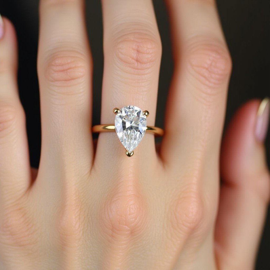 Pear cut diamond being worn-Photoroom.jpg