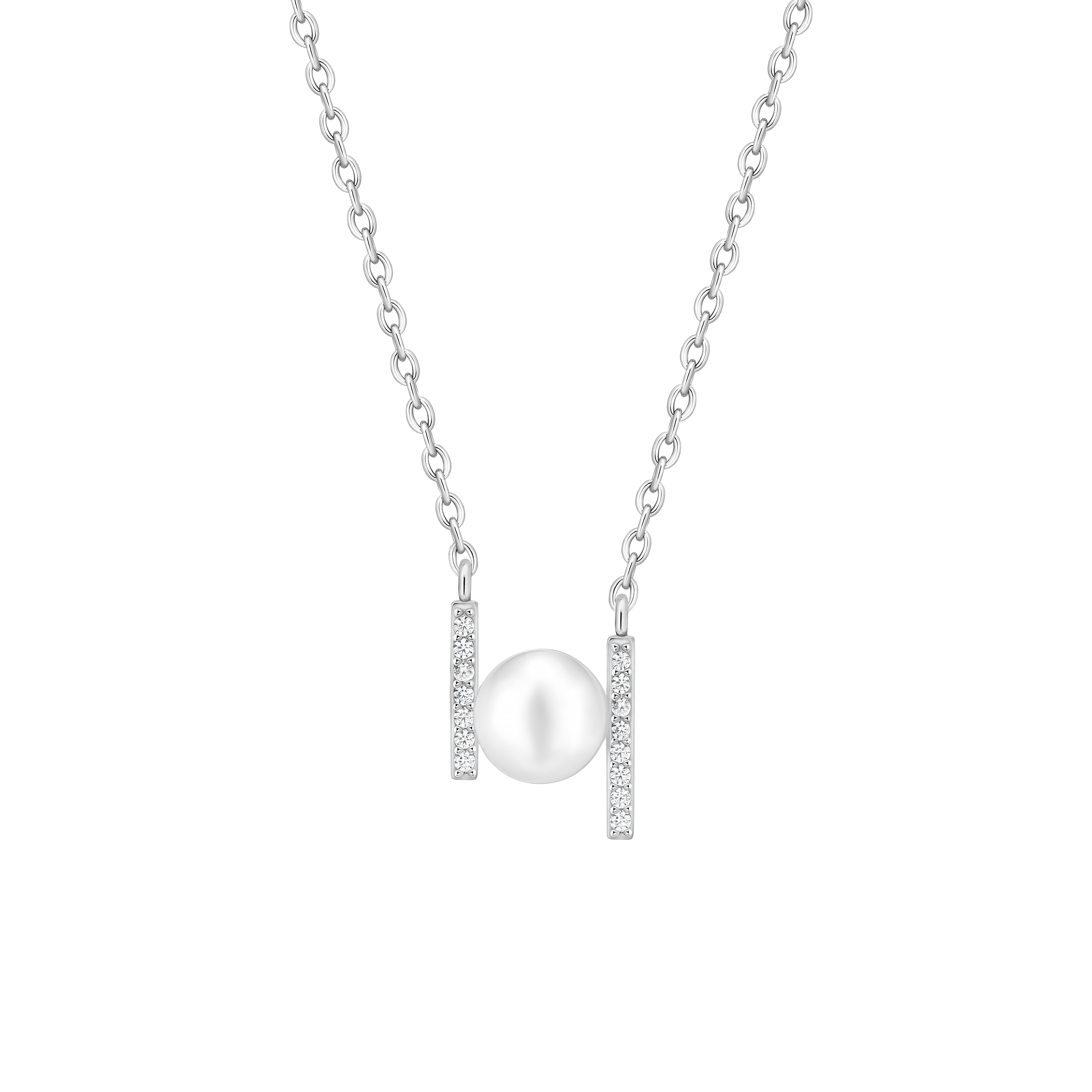 Eco-Luxe Floating Pearl Pendant