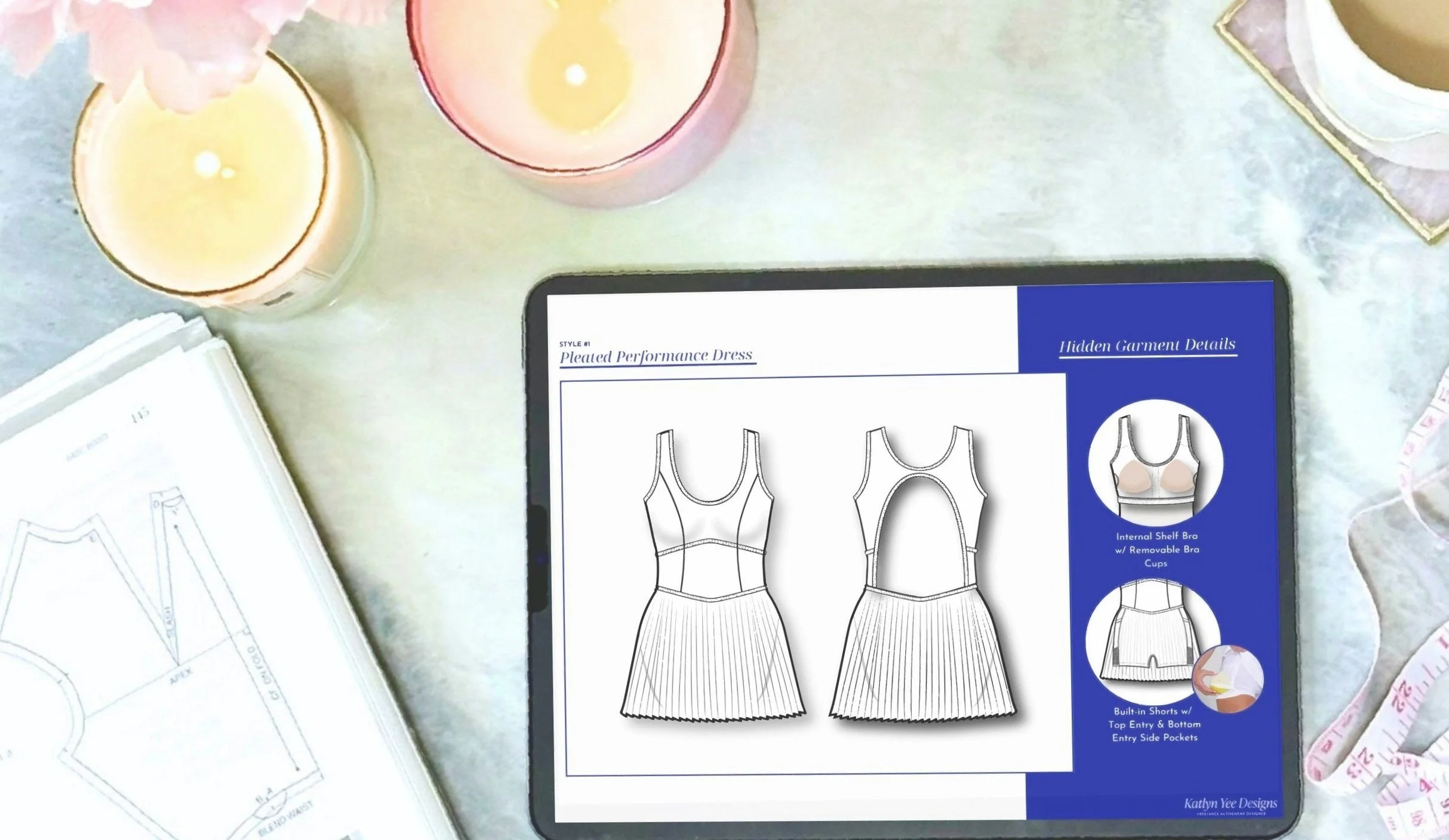 Activewear Designs And Tech Packs
