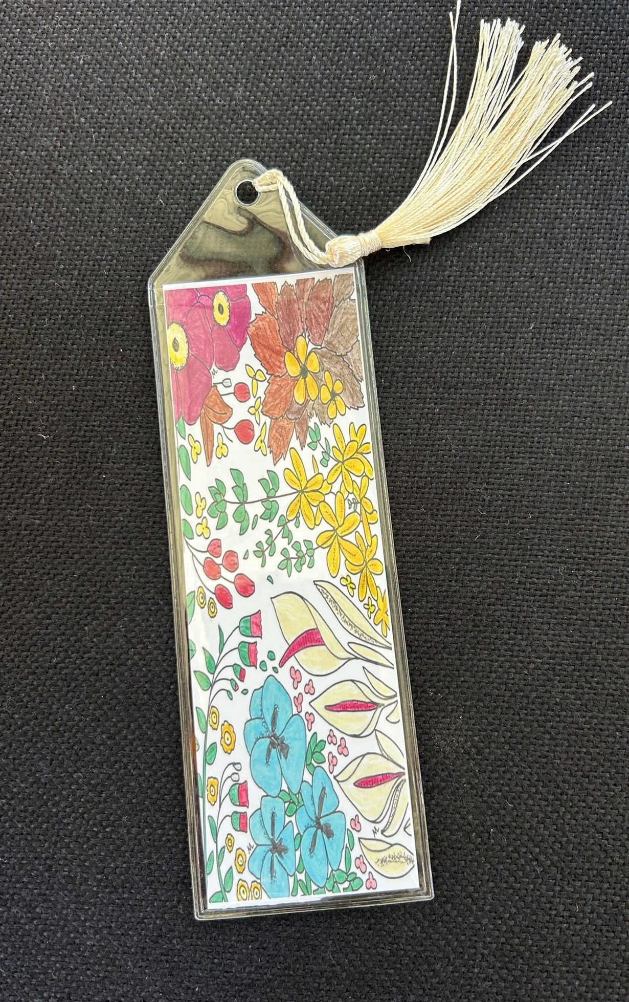 Field Of Flowers Bookmark
