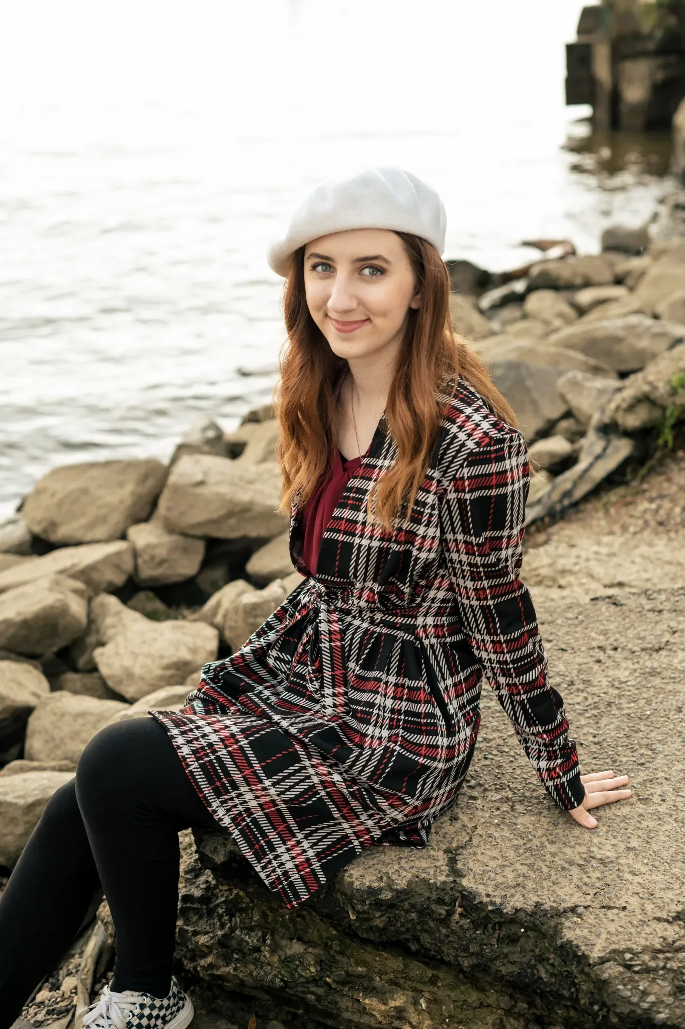 Noelle’s senior shoot at home and in Old Town, Alexandria VA.