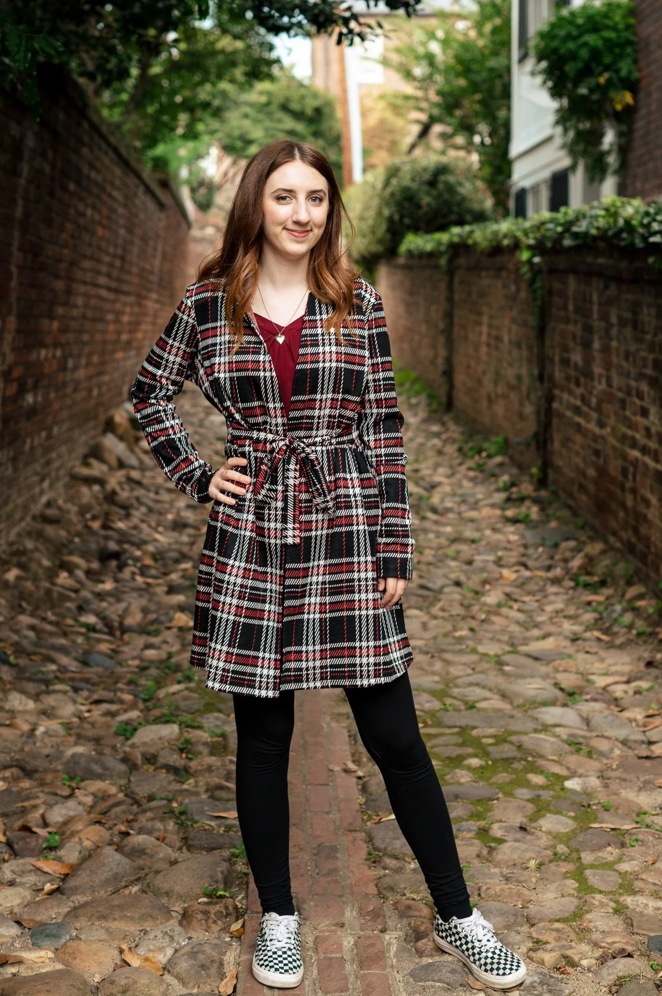 Noelle’s senior shoot at home and in Old Town, Alexandria VA.