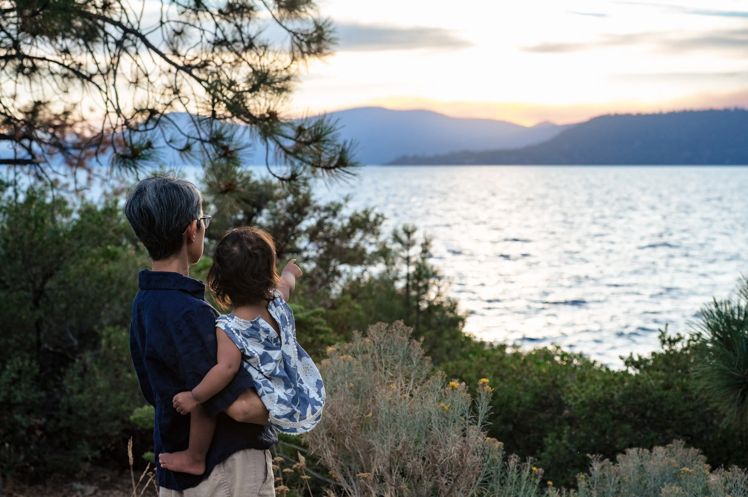 Sunset Mother Daughter Mountain Portrait.jpg
