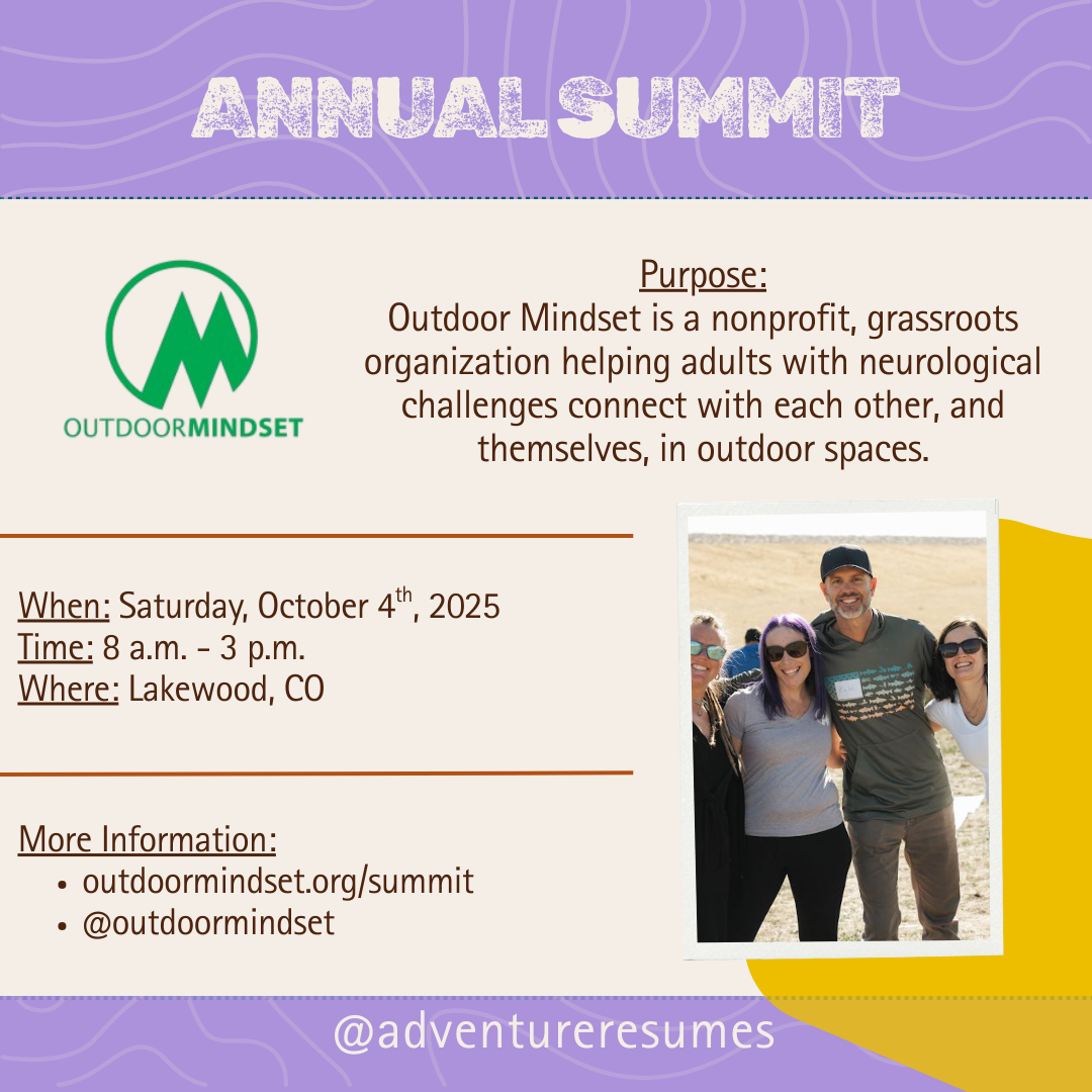 Annual Summit 2025 - Outdoor Mindset
