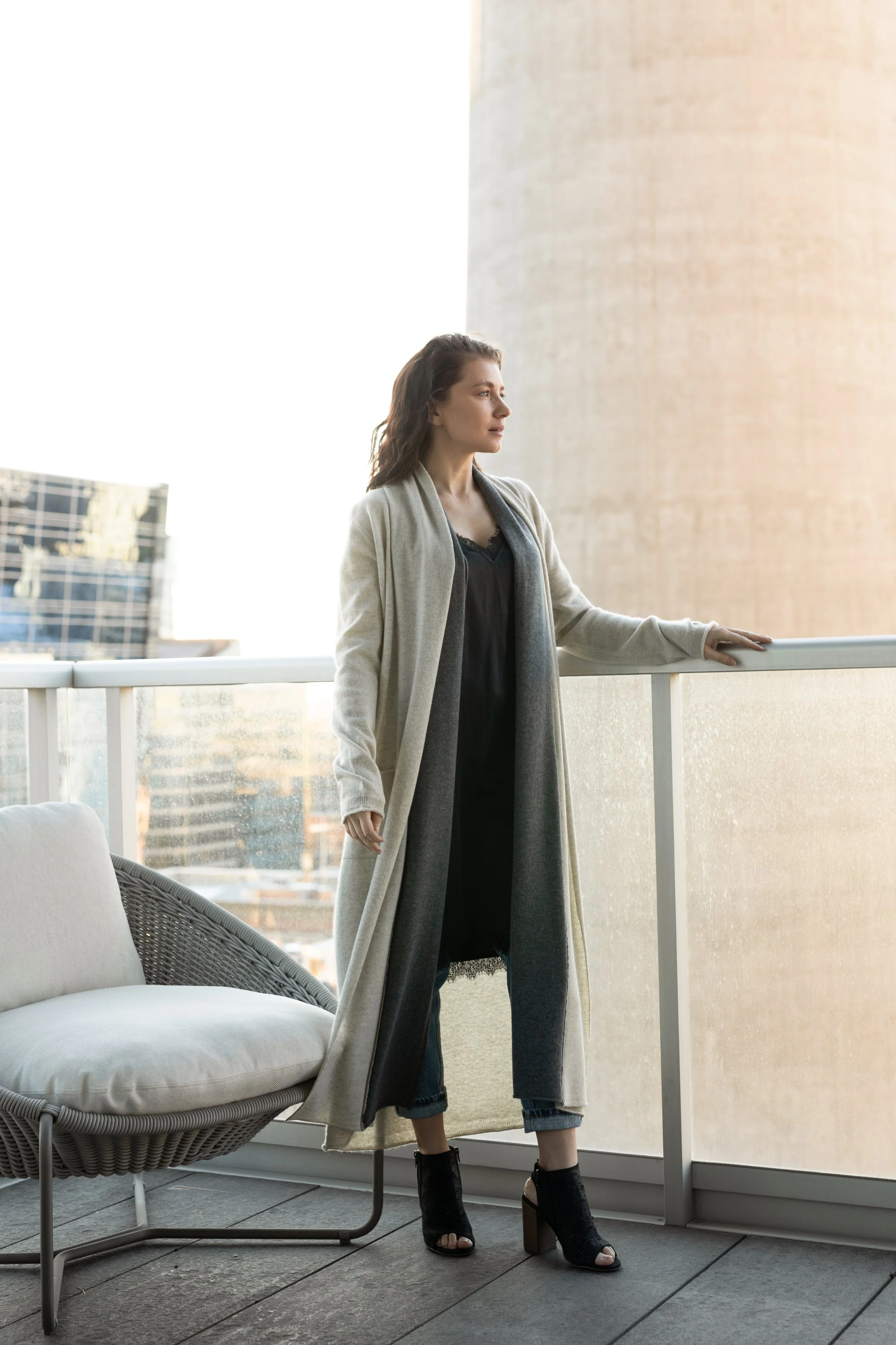 Cashmere cardigan