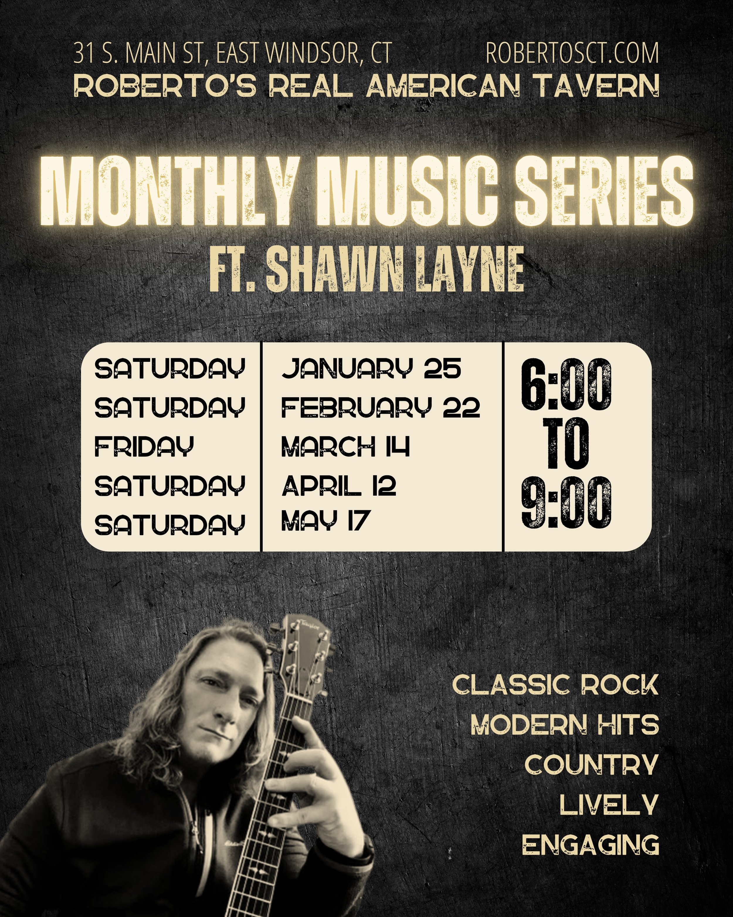 MONTHLY MUSIC SERIES ft. SHAWN LAYNE