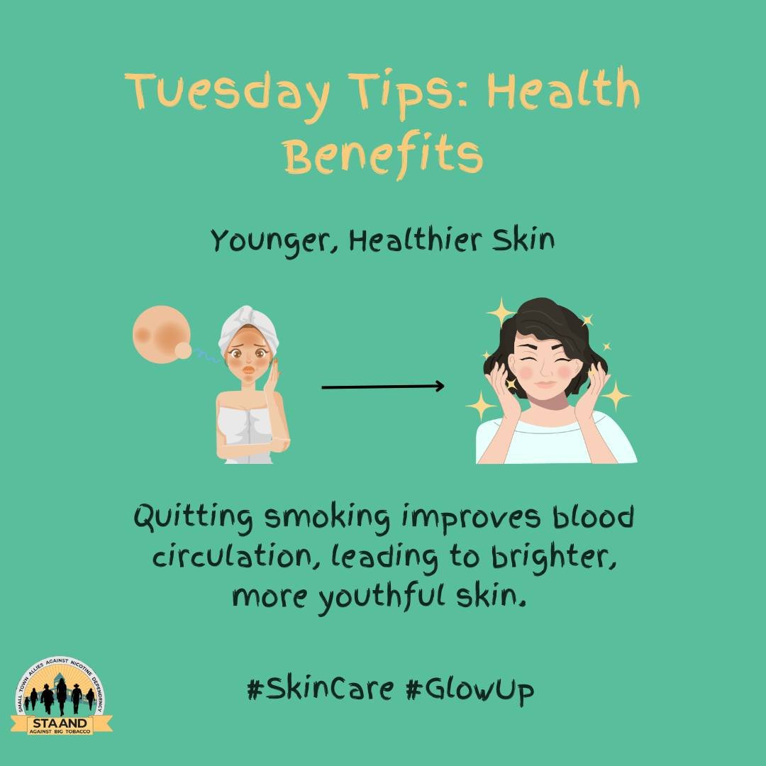 There are many benefits of quitting smoking! Visit kickitca.org today to learn more

 #quittobacco #quitsmoking #smokefree