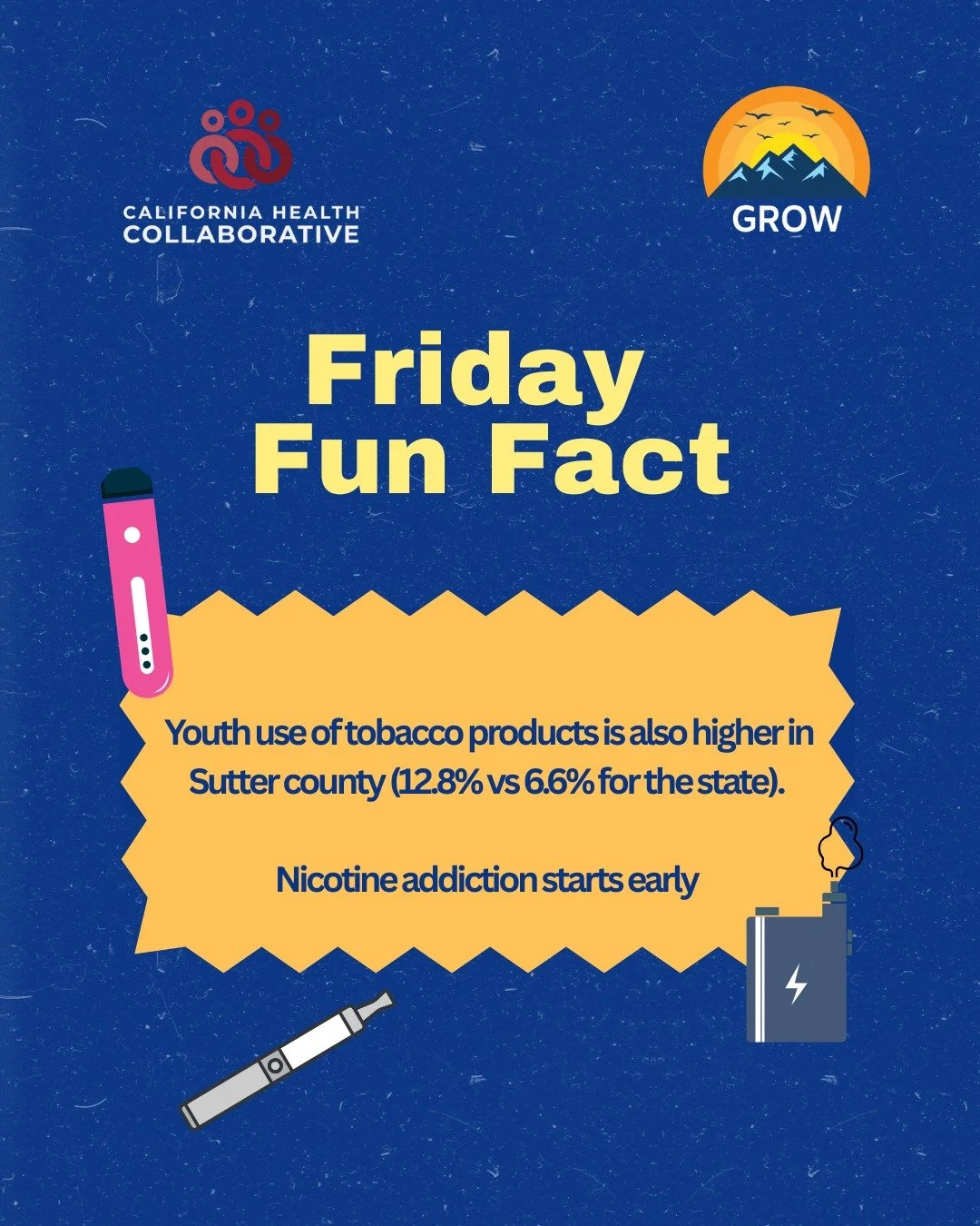 This isn&rsquo;t just a number, it's our community. The earlier nicotine use begins, the harder it can be to quit later. Let&rsquo;s protect young minds and support healthier choices.

Free support from Kick It California. 📞 1-800-300-8086 💬 Text Q
