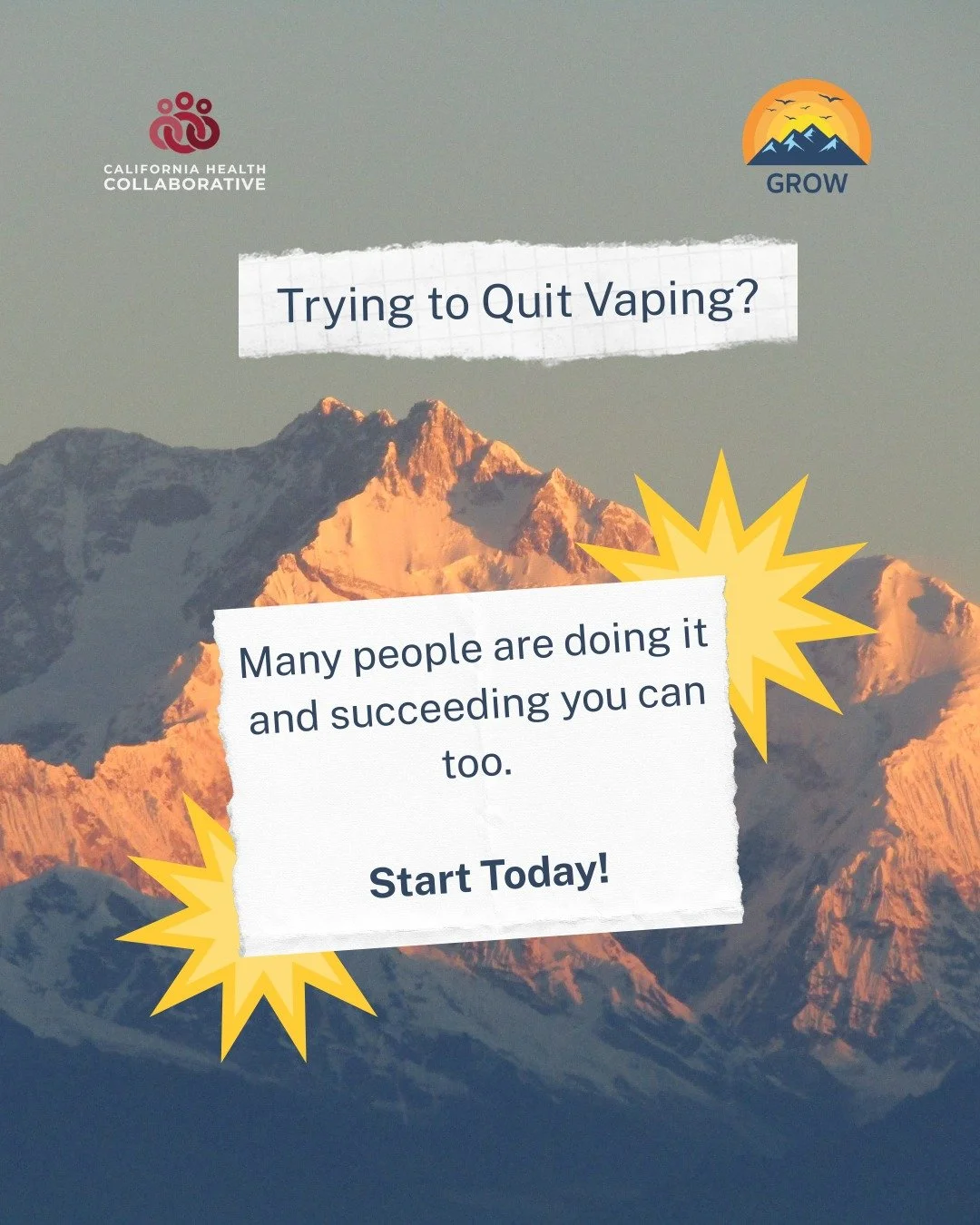 Quitting isn&rsquo;t easy, but with the right resources and support, you can do it too. Every step towards quitting is a step towards a healthier life.

Support is here when you are.
📞 Call 1-800-300-8086
🌐 kickitca.org

#KeepGoing #ProgressNotPerf