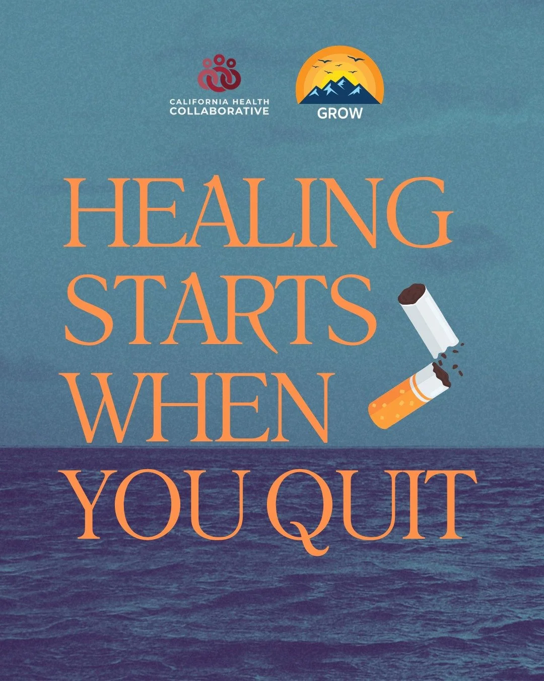 Quitting tobacco isn&rsquo;t easy but every urge you resist is a step towards freedom from dependence. You don&rsquo;t have to quit all at once to start healing. You just have to start!

Free resources:
 📞 Call 1-800-300-8086
 💬 Text &ldquo;QUIT&rd