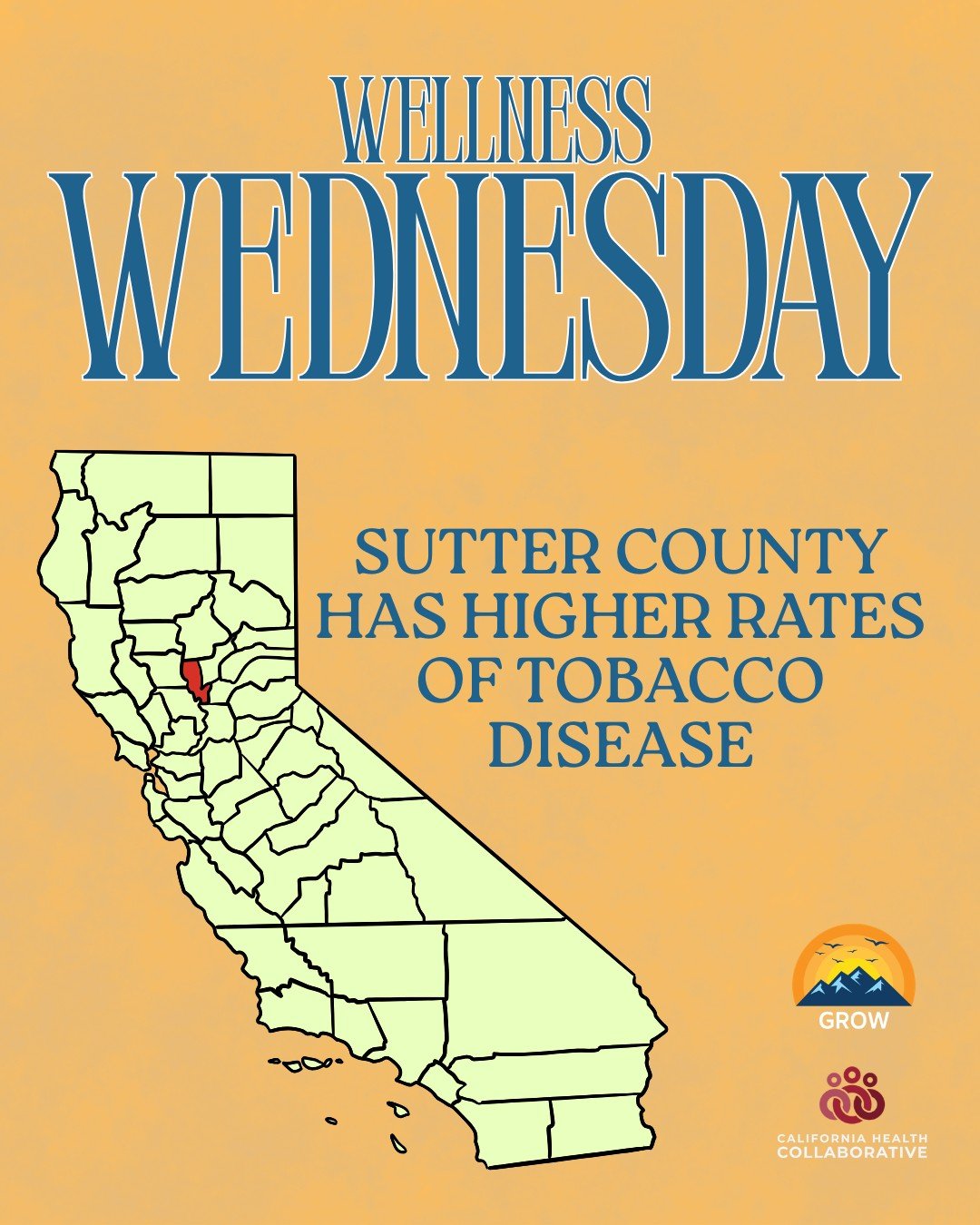 Sutter County continues to have high rates of tobacco-related disease, and many people in the community are affected by smoking and nicotine health related effects. These health problems can be prevented, but tobacco companies often target rural comm