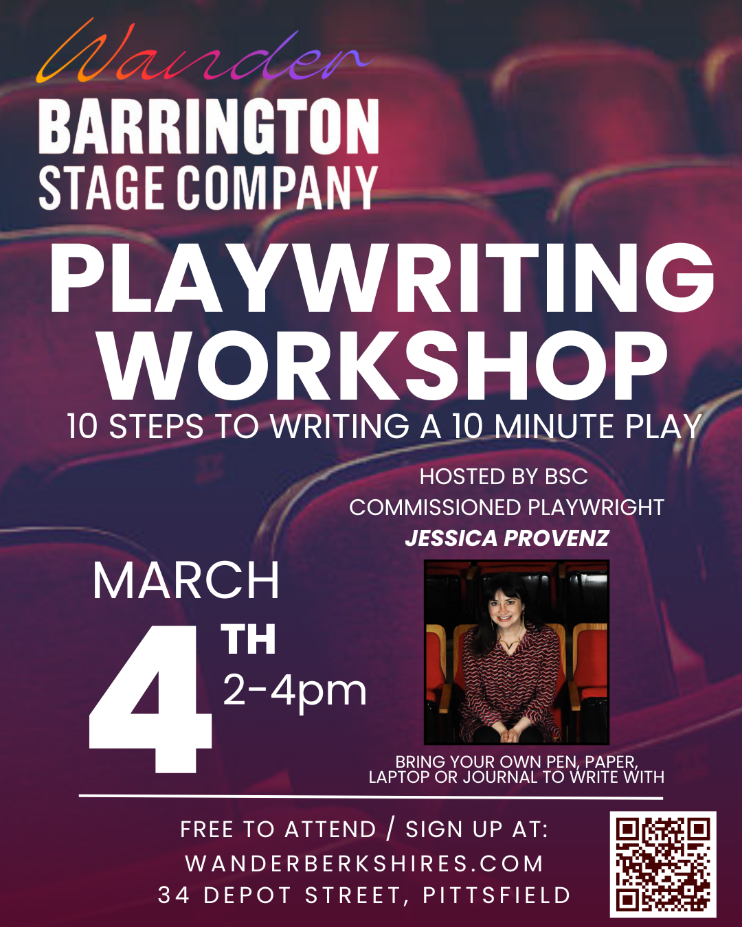 Playwriting Class with Jessica Provenz
