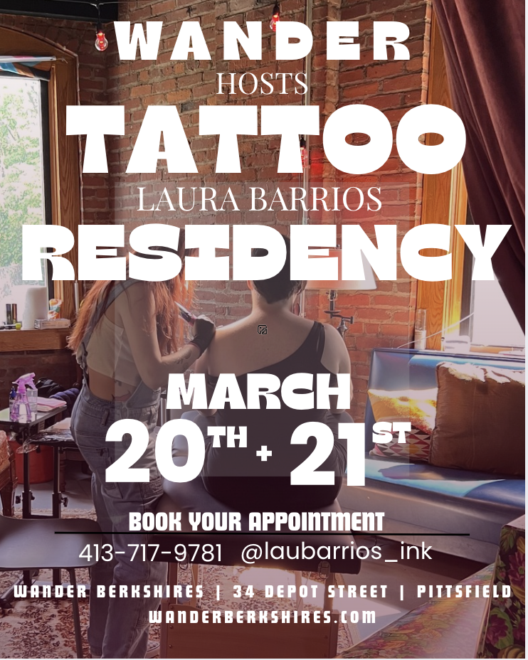  TATTOO RESIDENCY : Laura Barrios