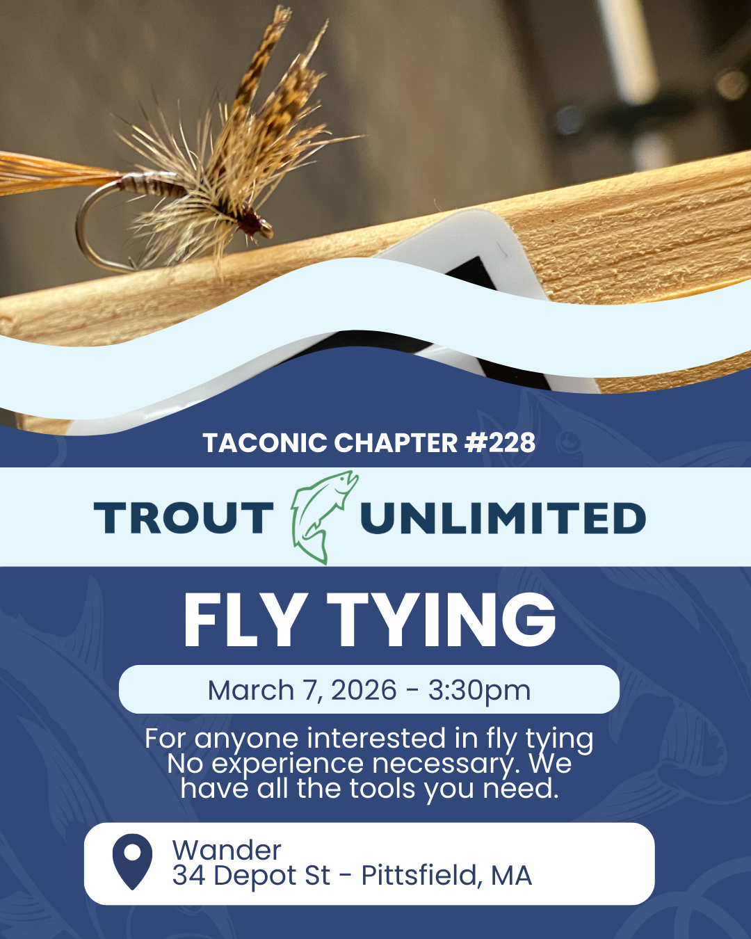 Taconic Trout Unlimited FREE Fly Tying