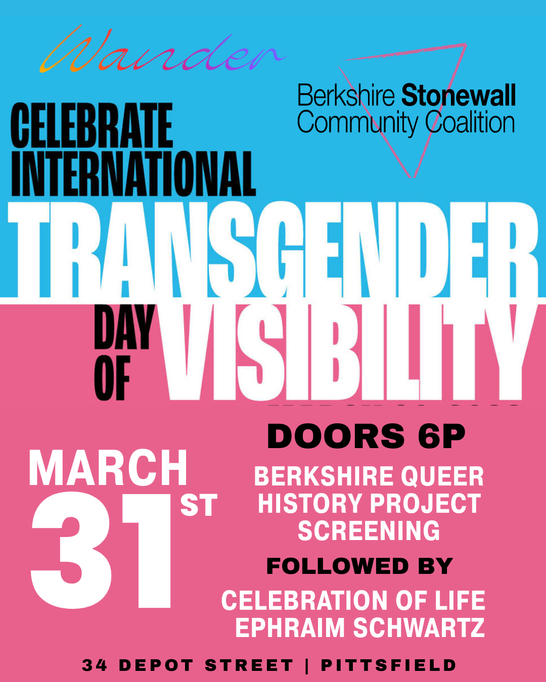 Transgender Day of Visibility Celebration 