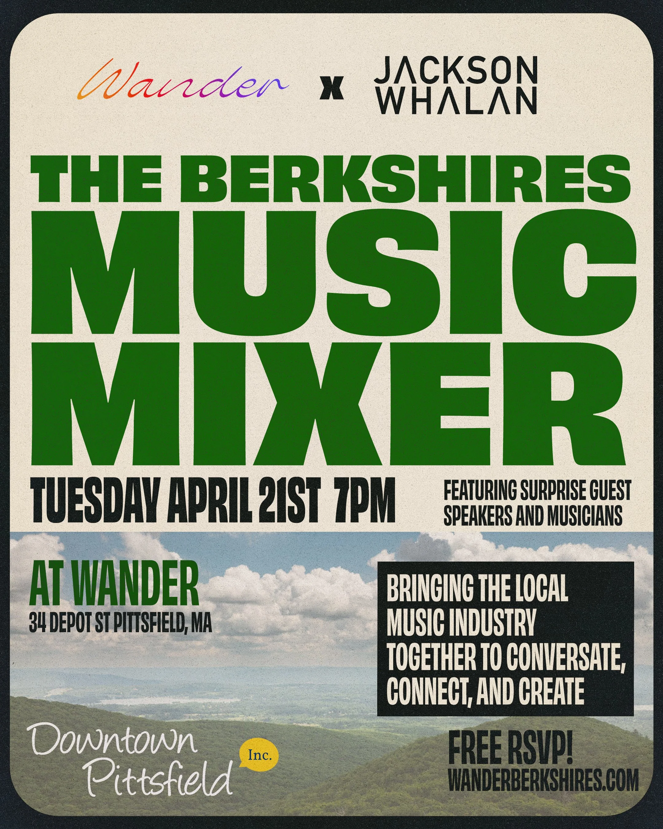 Berkshire Music Mixer x Jackson Whalan