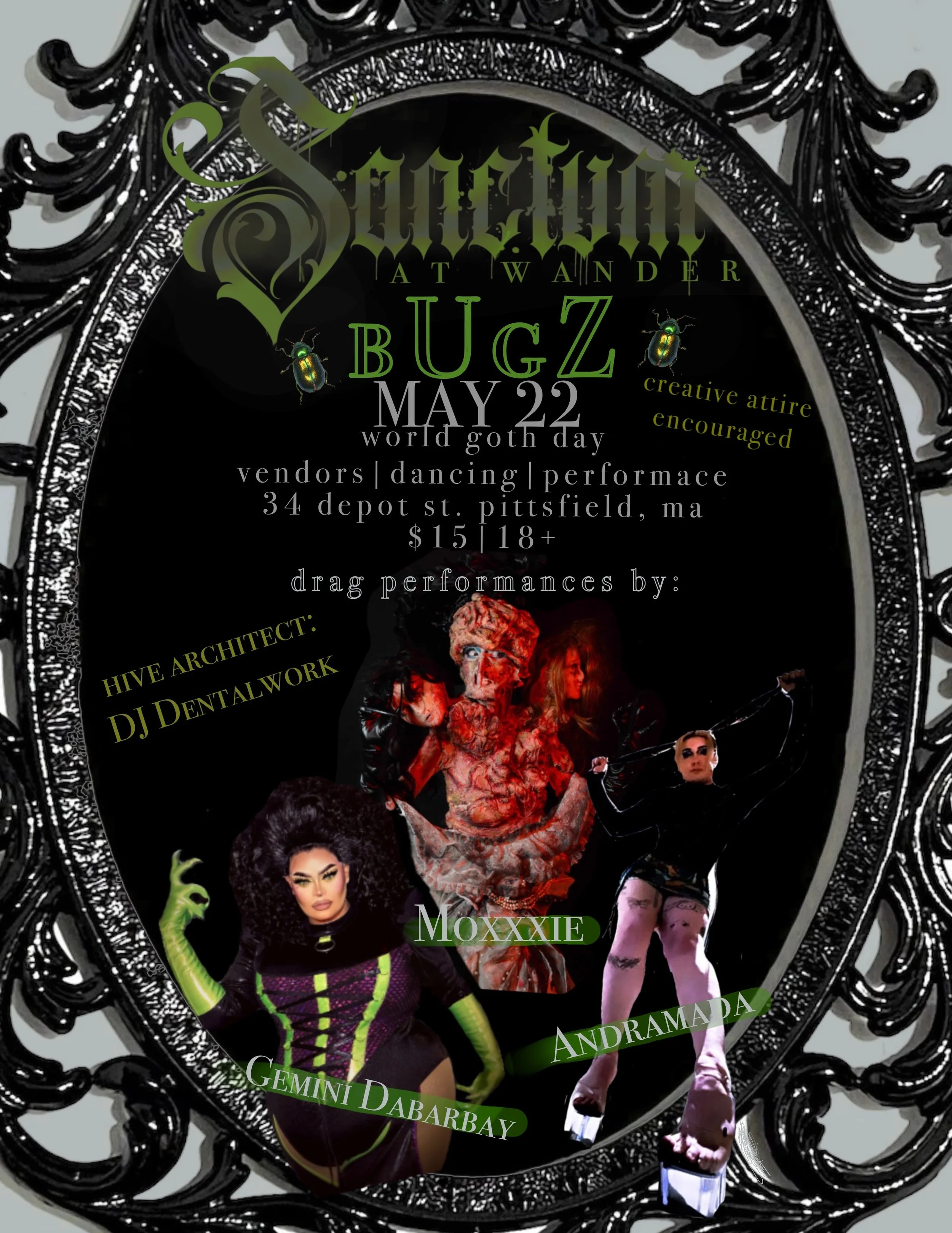 SANCTUM : BUGZ GOTH NIGHT