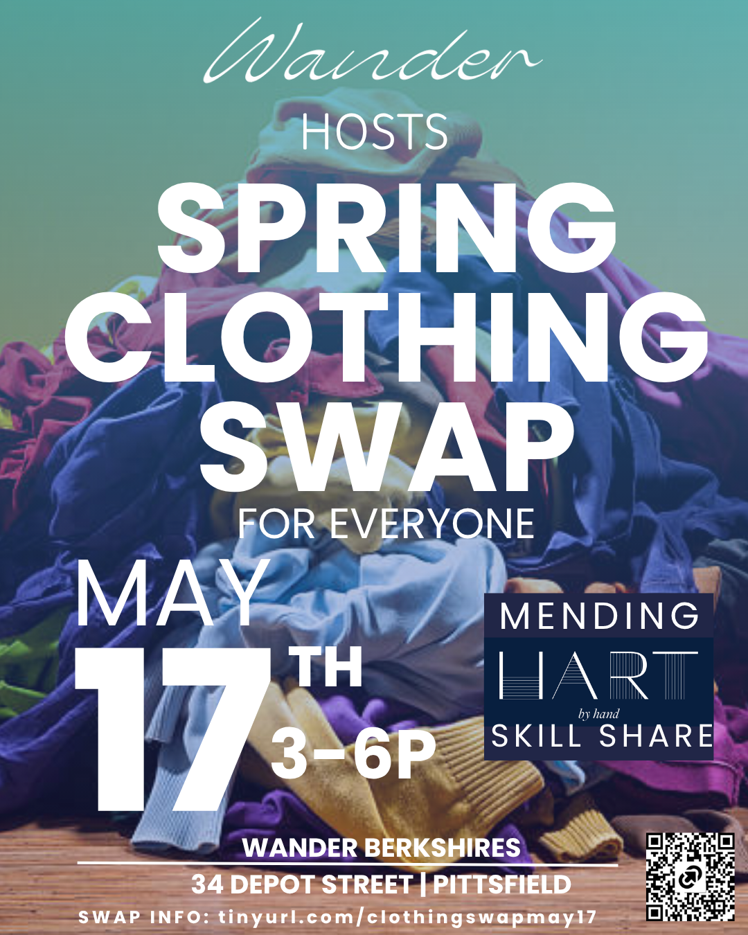 Community Clothing Swap X Mending Workshop