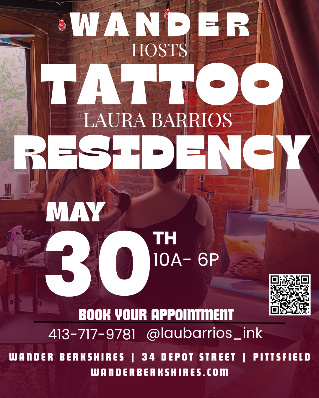 TATTOO RESIDENCY : Laura Barrios 