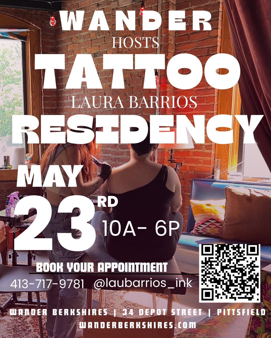TATTOO RESIDENCY : Laura Barrios 