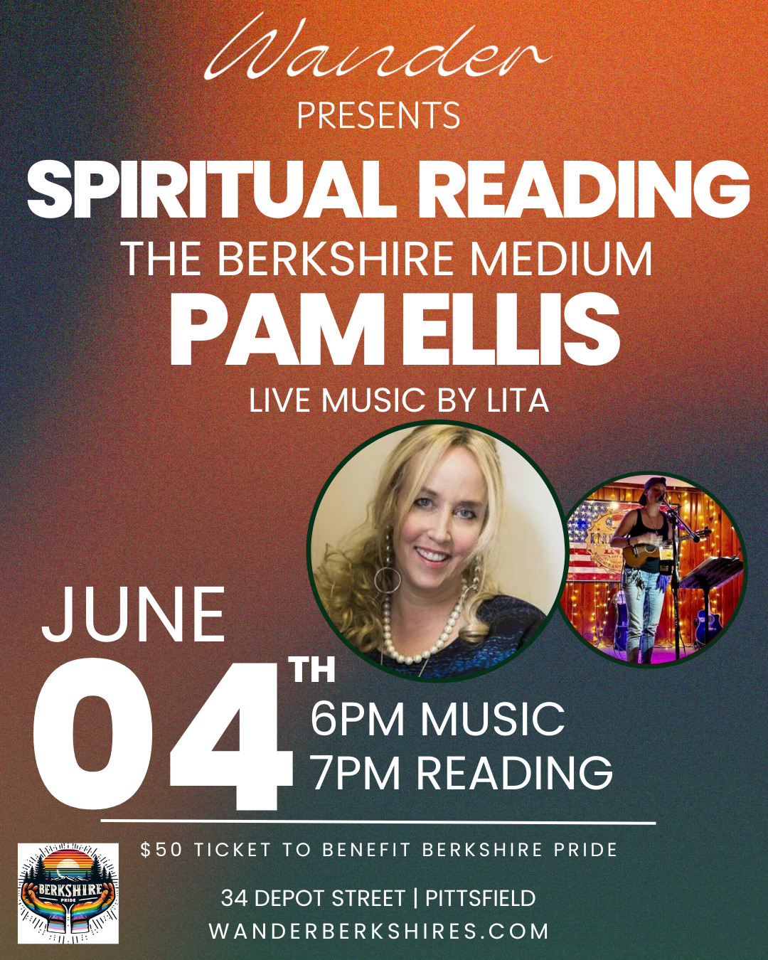 Spiritual Evening with Pam Ellis