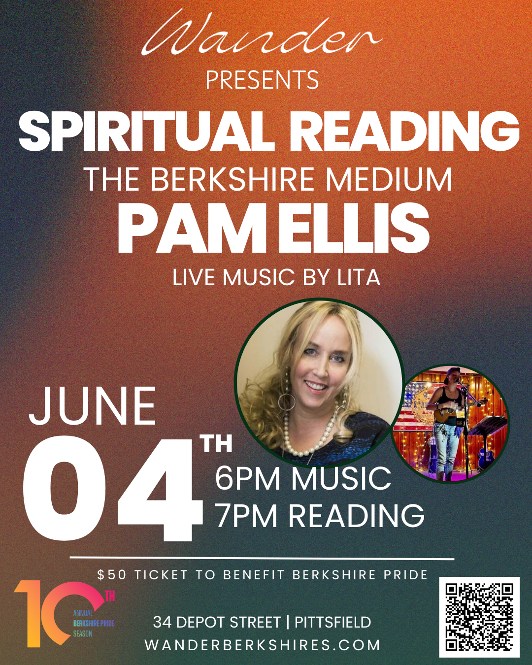 Spiritual Evening with Pam Ellis