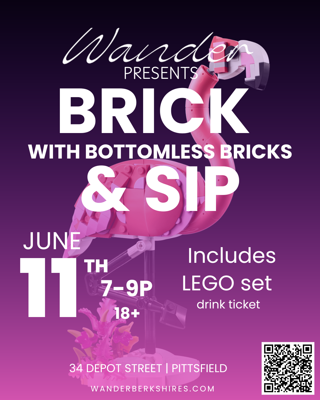 CANCELED Brick &amp; Sip 