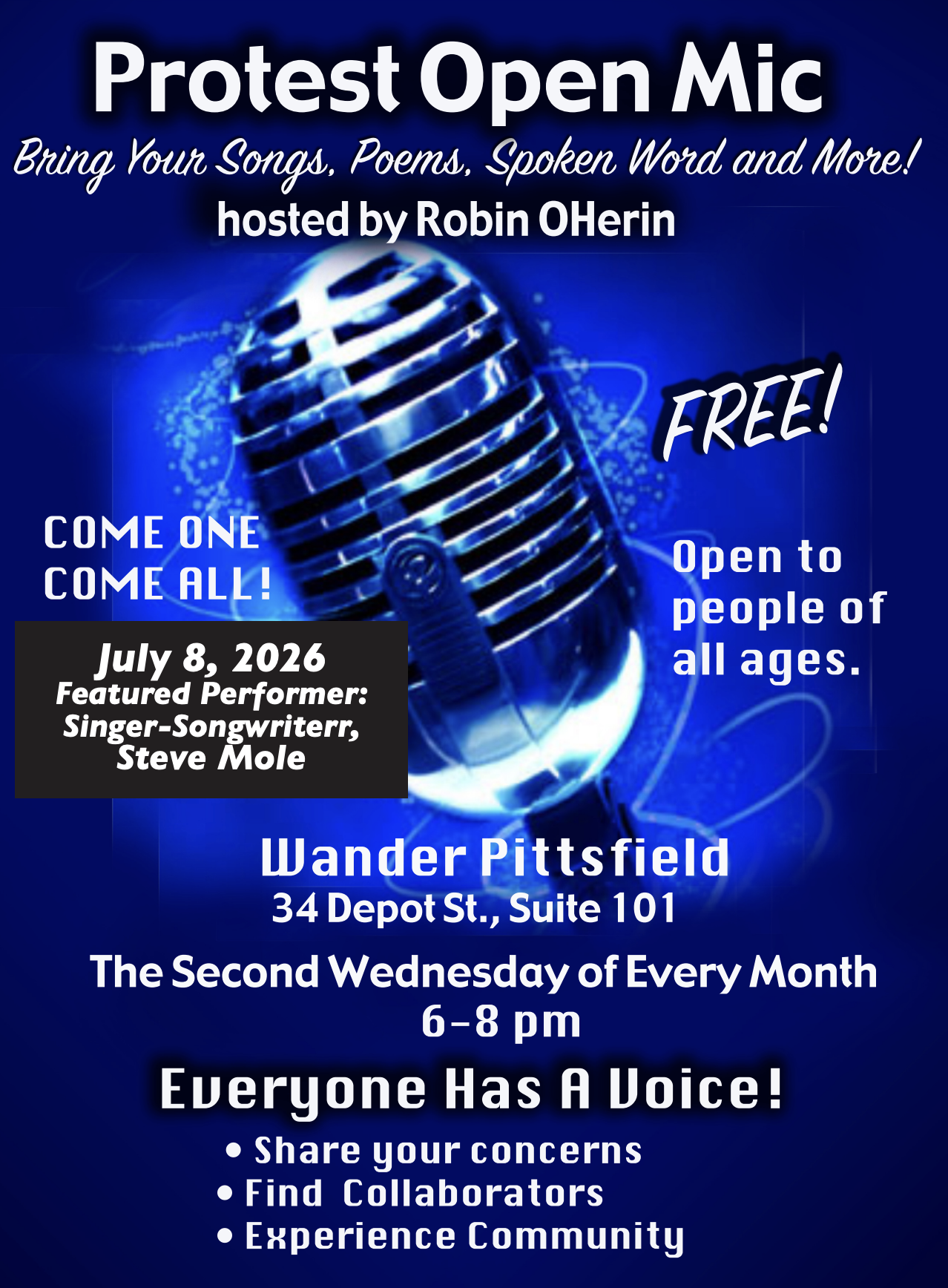 Protest Open Mic
