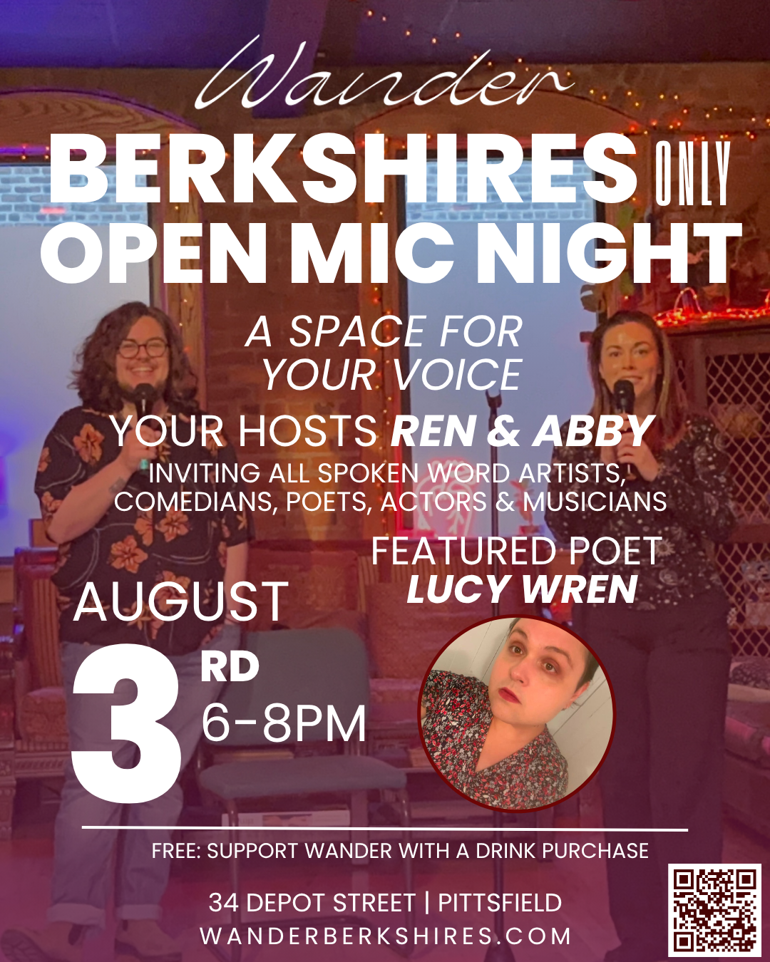 The Berkshires ONLY Open Mic Night