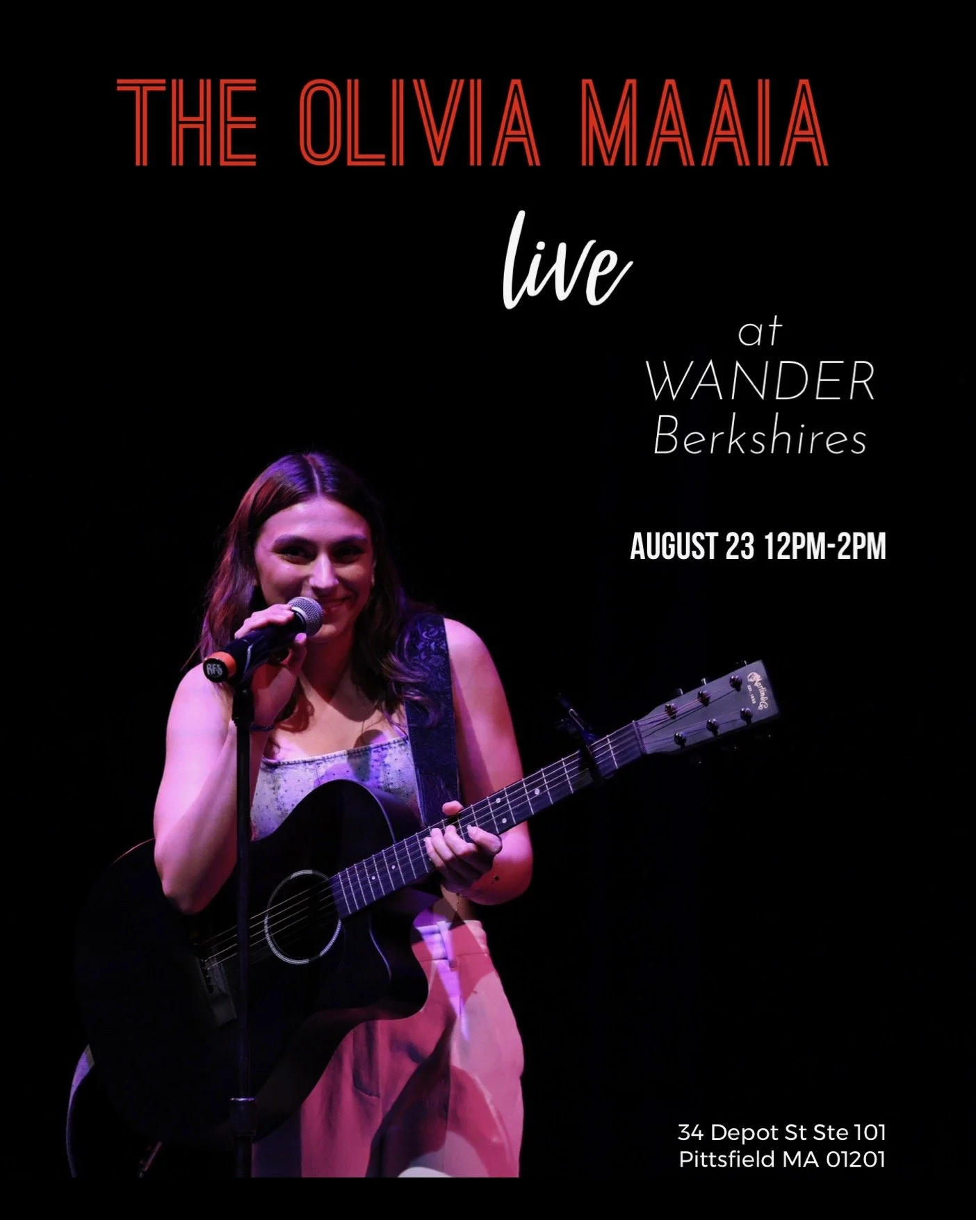 Olivia Maaia live music performance