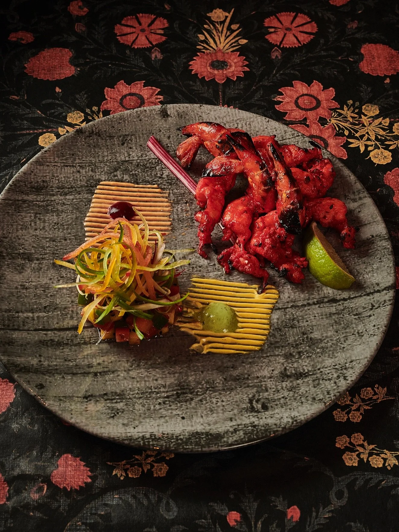 Daata&rsquo;s Tandoori Prawns - A favourite among our guests. 

Jumbo prawns marinated overnight in Yoghurt, Rock Salt, Black Pepper, Lemon &amp; Our Homemade Spice Blend. A must try on our menu!