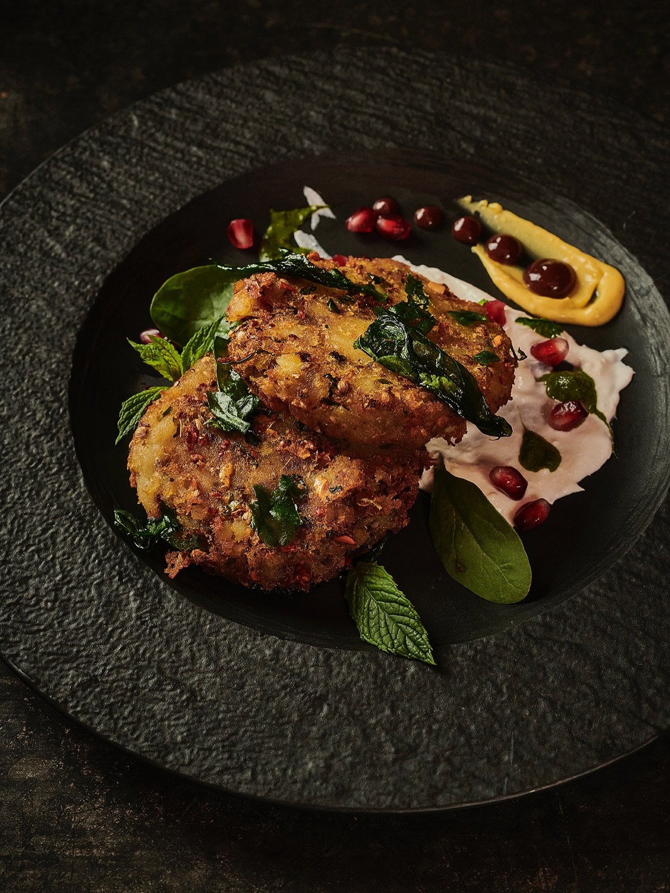 Have you tried our Award winning Vegetarian/Vegan menu like this Potato &amp; Spinach Tikki. Spiced Potato cakes gently fried golden &amp; paired along delicious Mint Chutney. 

Available for dine in &amp; takeout also!