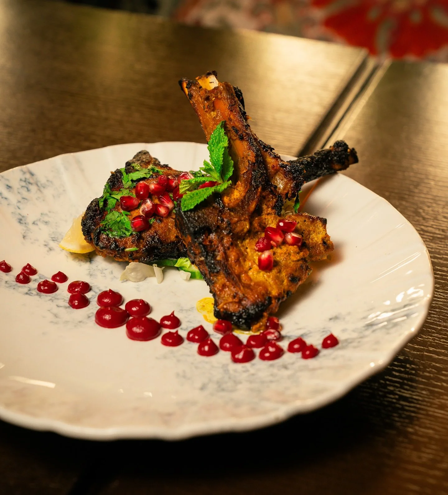 A must try on our small bites menu. Daata&rsquo;s Lamb Chops (even Gordan Ramsay approved 🫡)