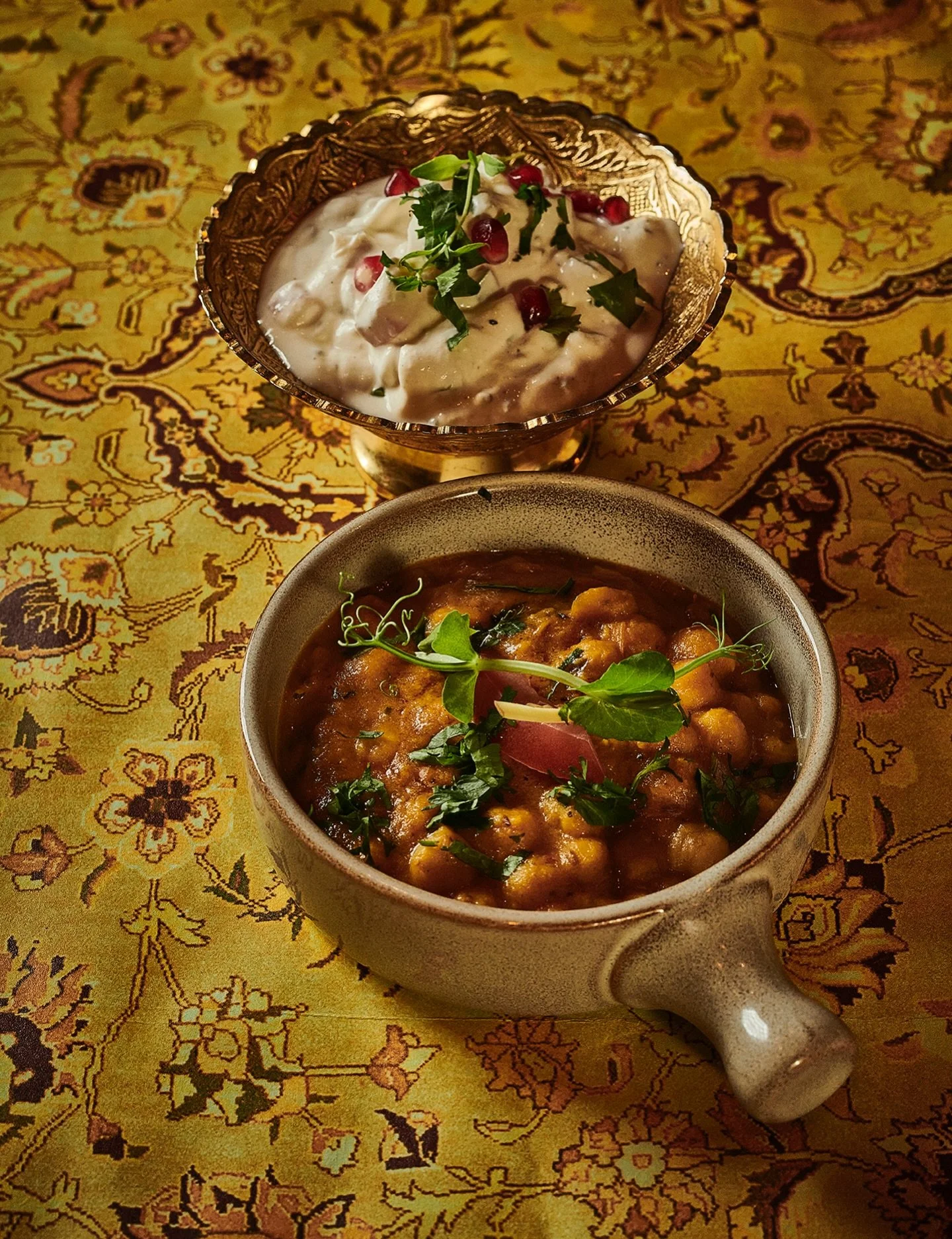 Have you tried our award winning vegetarian dishes, made the way they always have been in our family.

Our Chana Masala is a recipe passed down from our grandmother, slowly simmered in a rich tomato gravy with fresh, home ground spices to bring out e