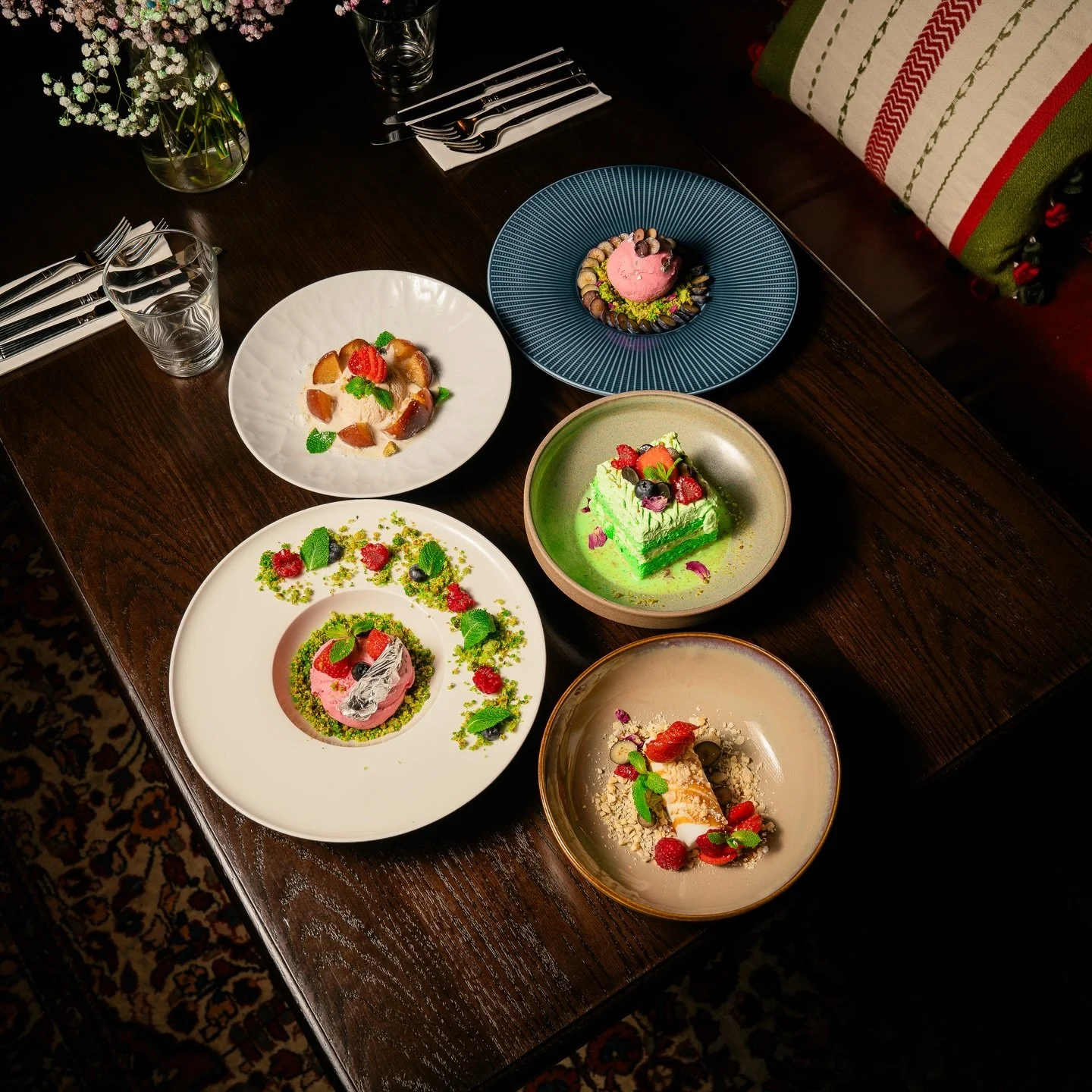 Daata&rsquo;s Homemade desserts spread 😍