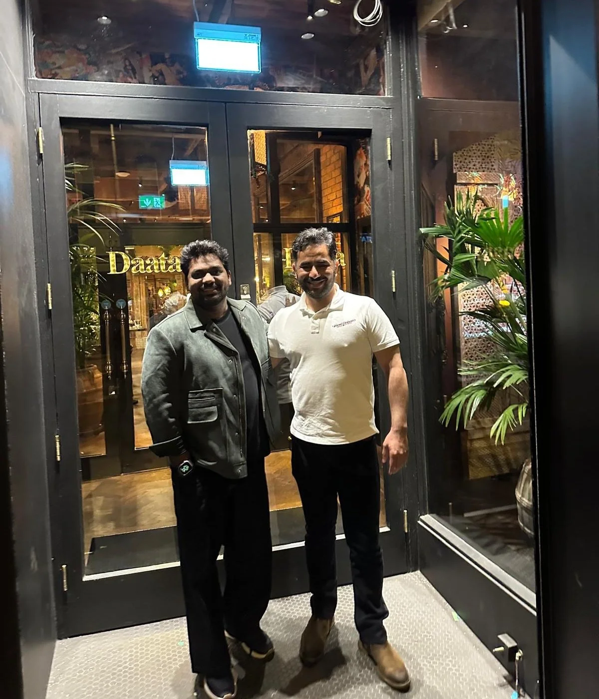Thank you Zakir Khan for dining with us after your Dublin show. A proper pleasure having you in with us. The team loved it, and the laughs carried straight through the night. @zakirkhan_208