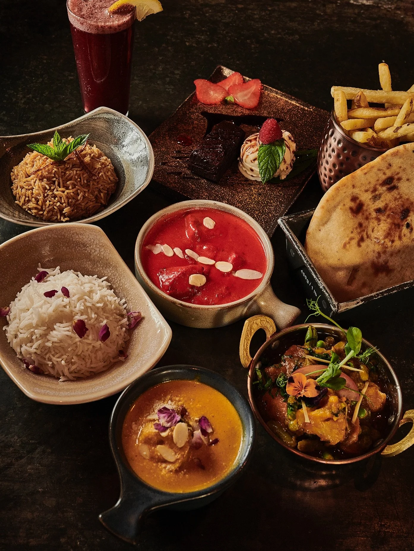The Daata kids menu feast 

We have curated a menu specifically for our little diners to introduce them to Pakistani cuisine. Three courses &amp; a drink for &euro;15.